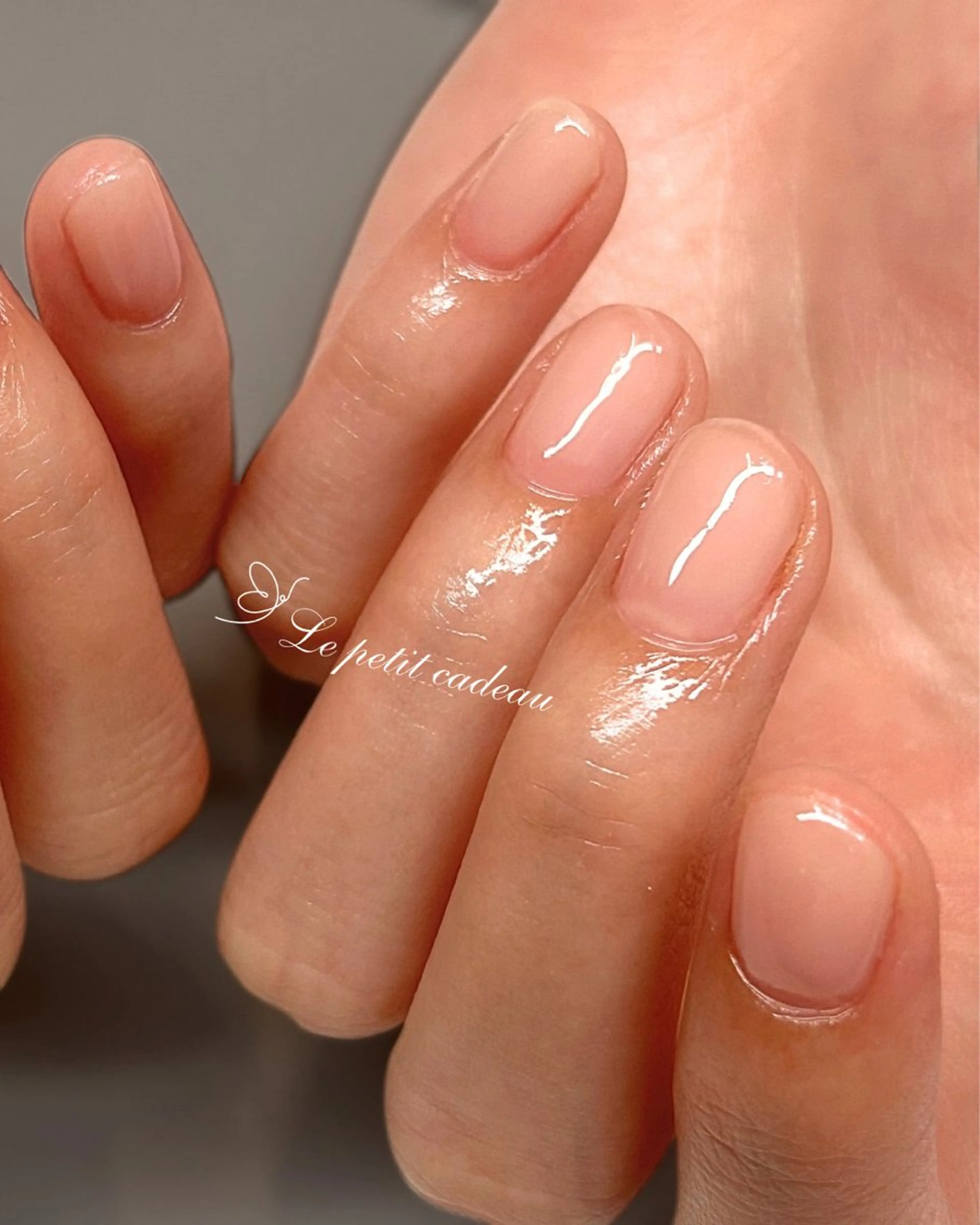 ネイル ワンカラーネイル ハンドネイル 栗山 カンナのネイルデザイン