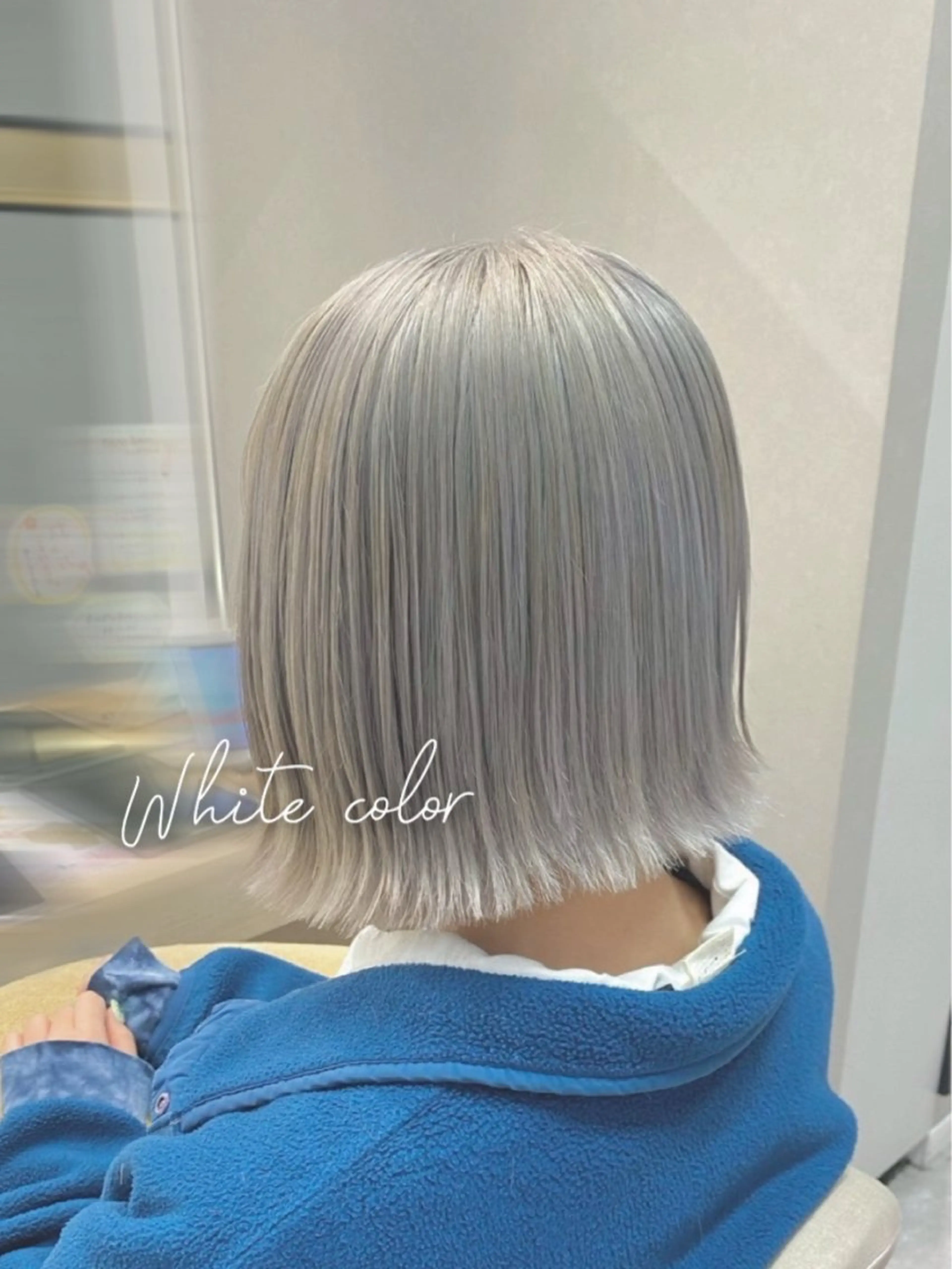 ミディアム カラー レイヤーカット/ ヘアカラー/RENAのヘアスタイル