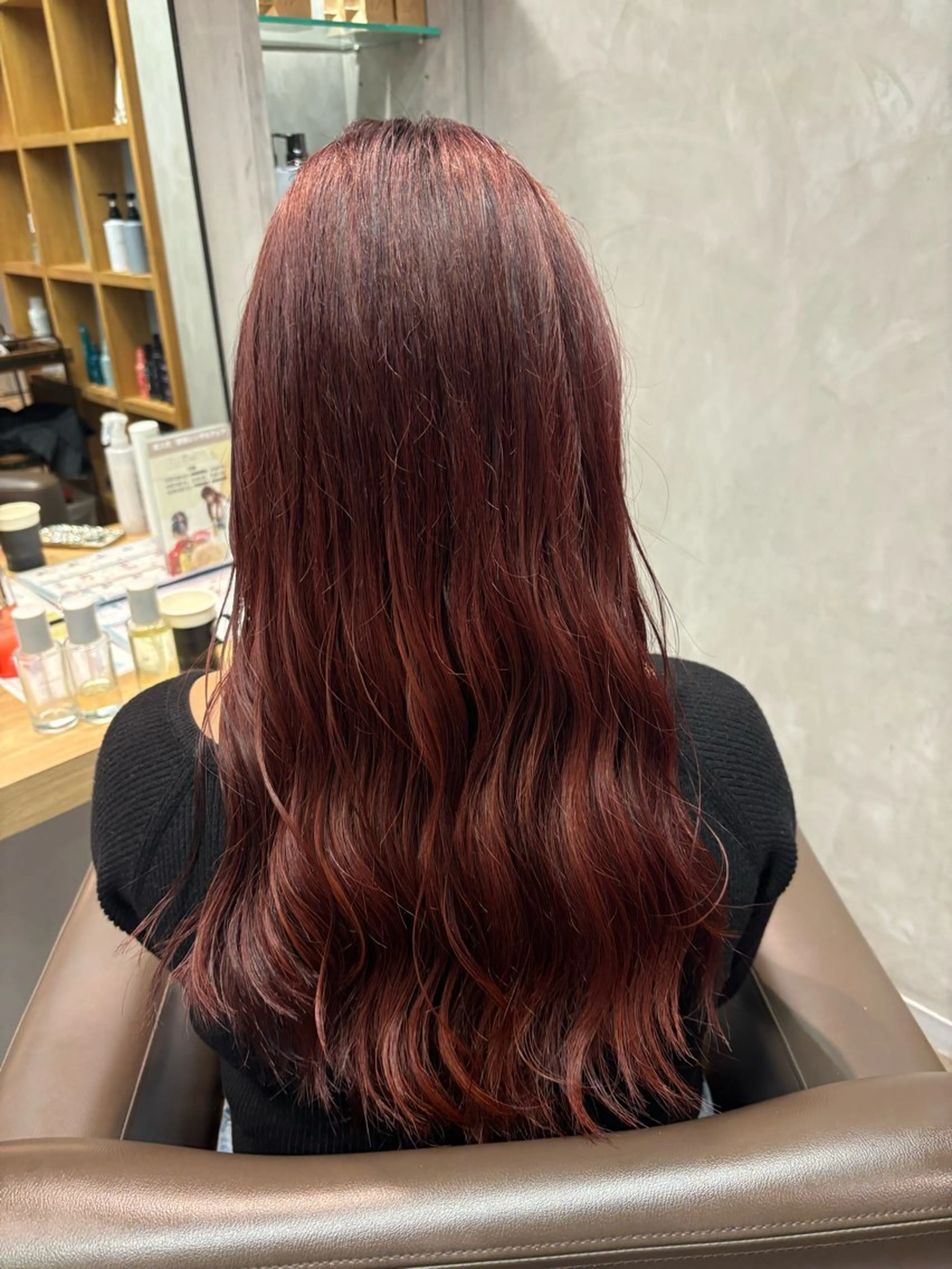 ロング PANOLA下北沢 中川夢菜のヘアスタイル