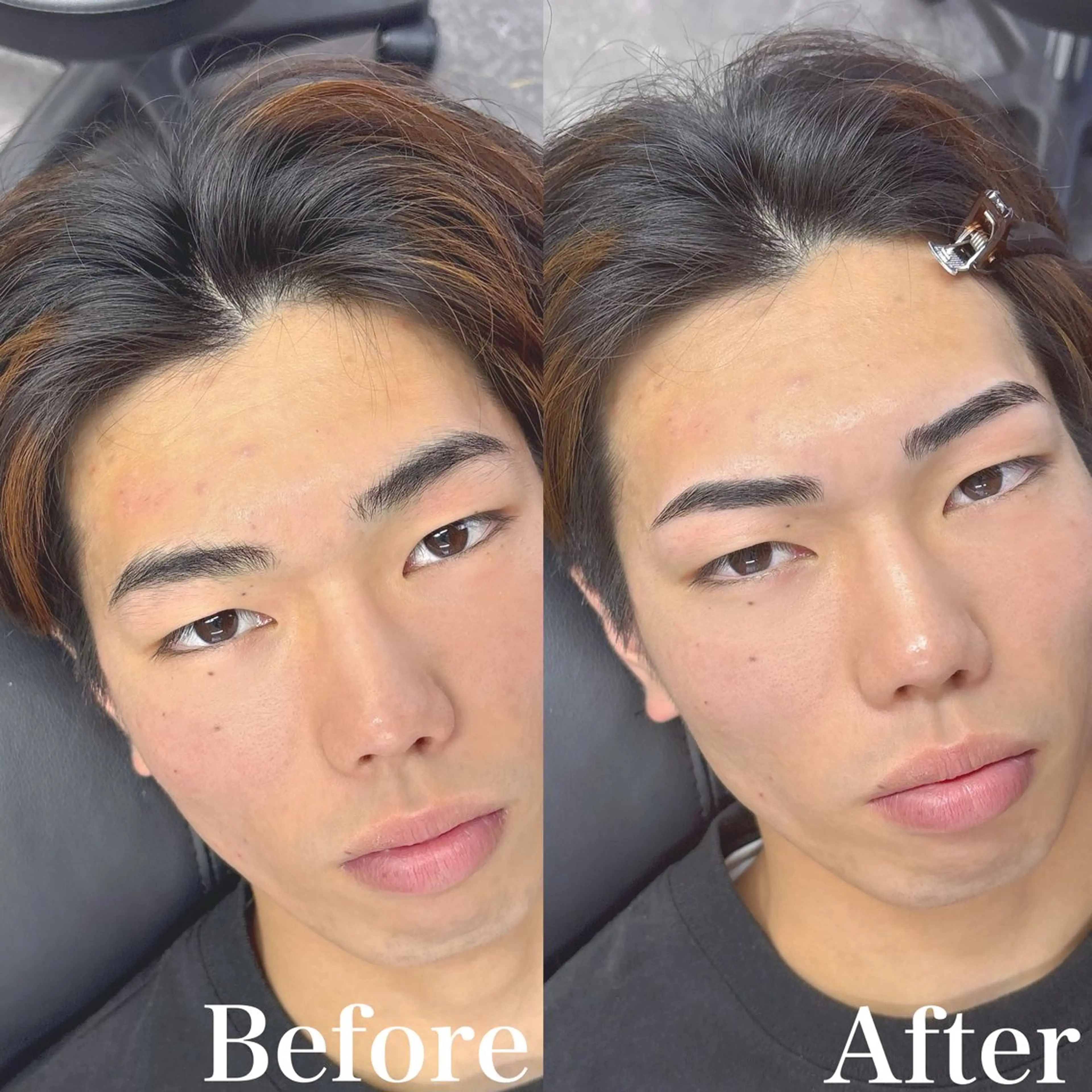 メンズ アイブロウ ワックス脱毛 眉カット 26日空きあり Yusukeの眉毛・アイブロウイメージ