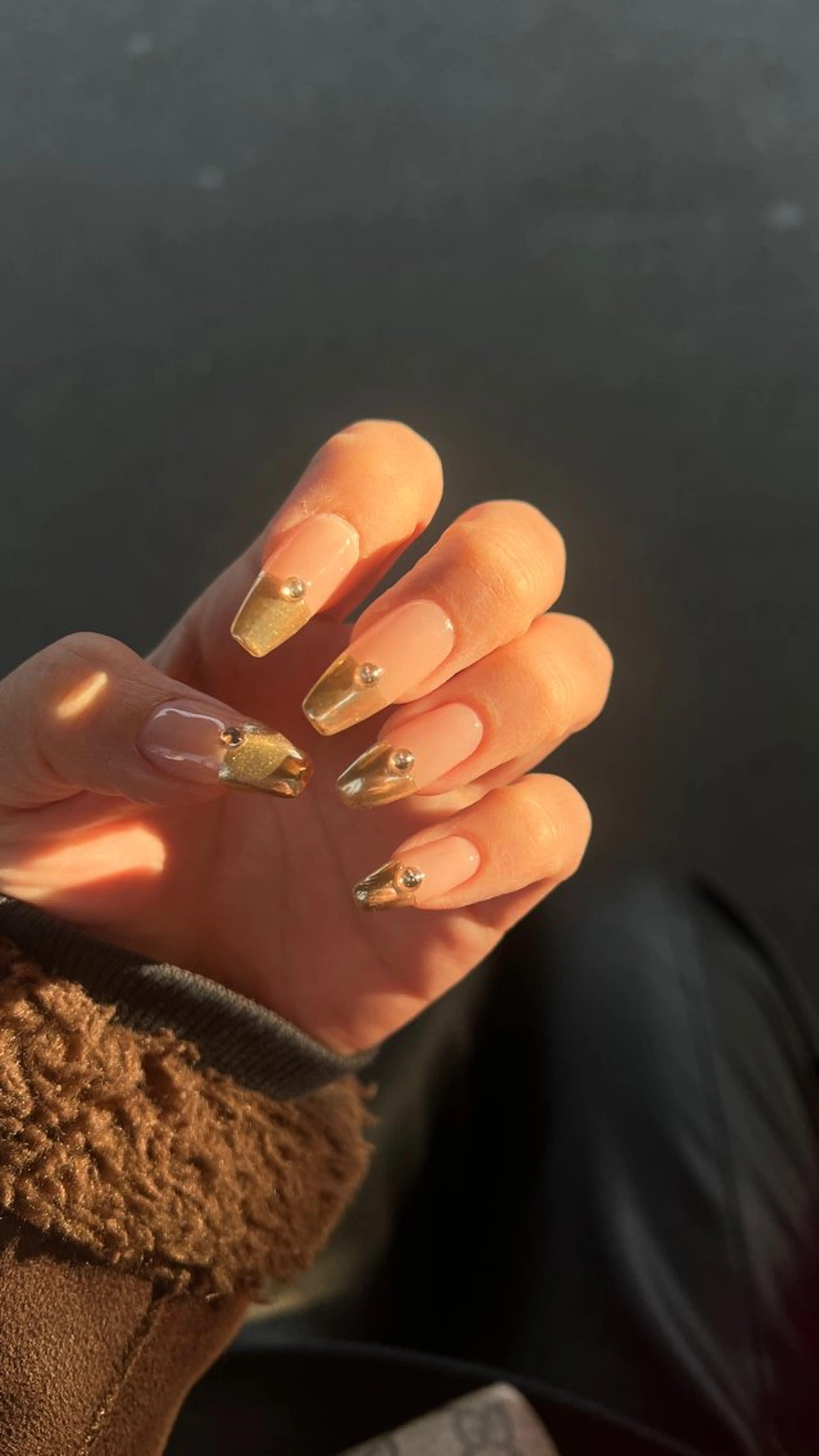 ネイル フレンチネイル ミラーネイル ブライダルネイル LeaLea nails.のネイルデザイン
