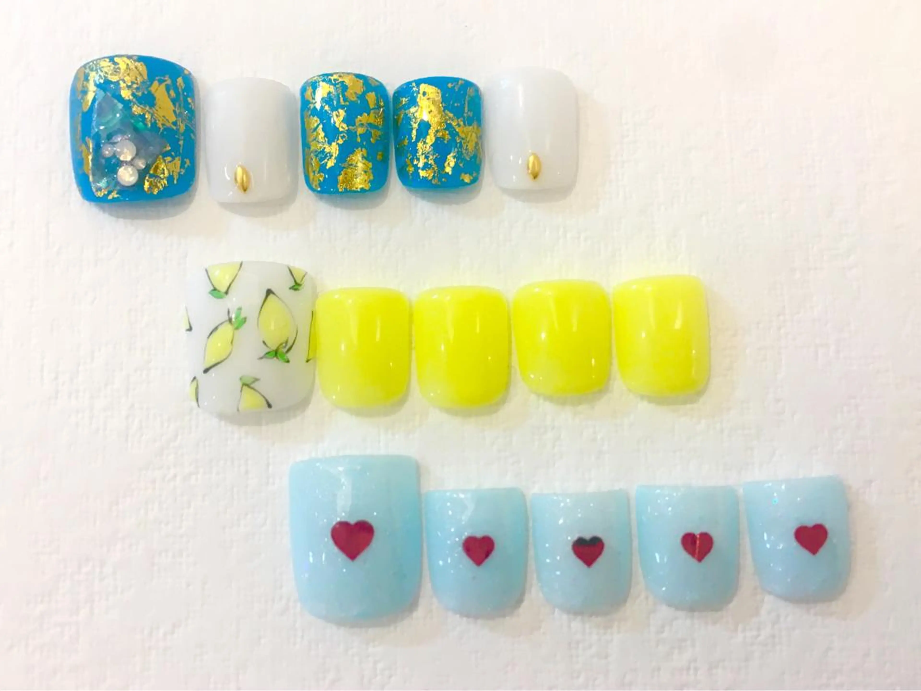 ネイル フットネイル Yuriko Omi パラジェル/渋谷のネイルデザイン