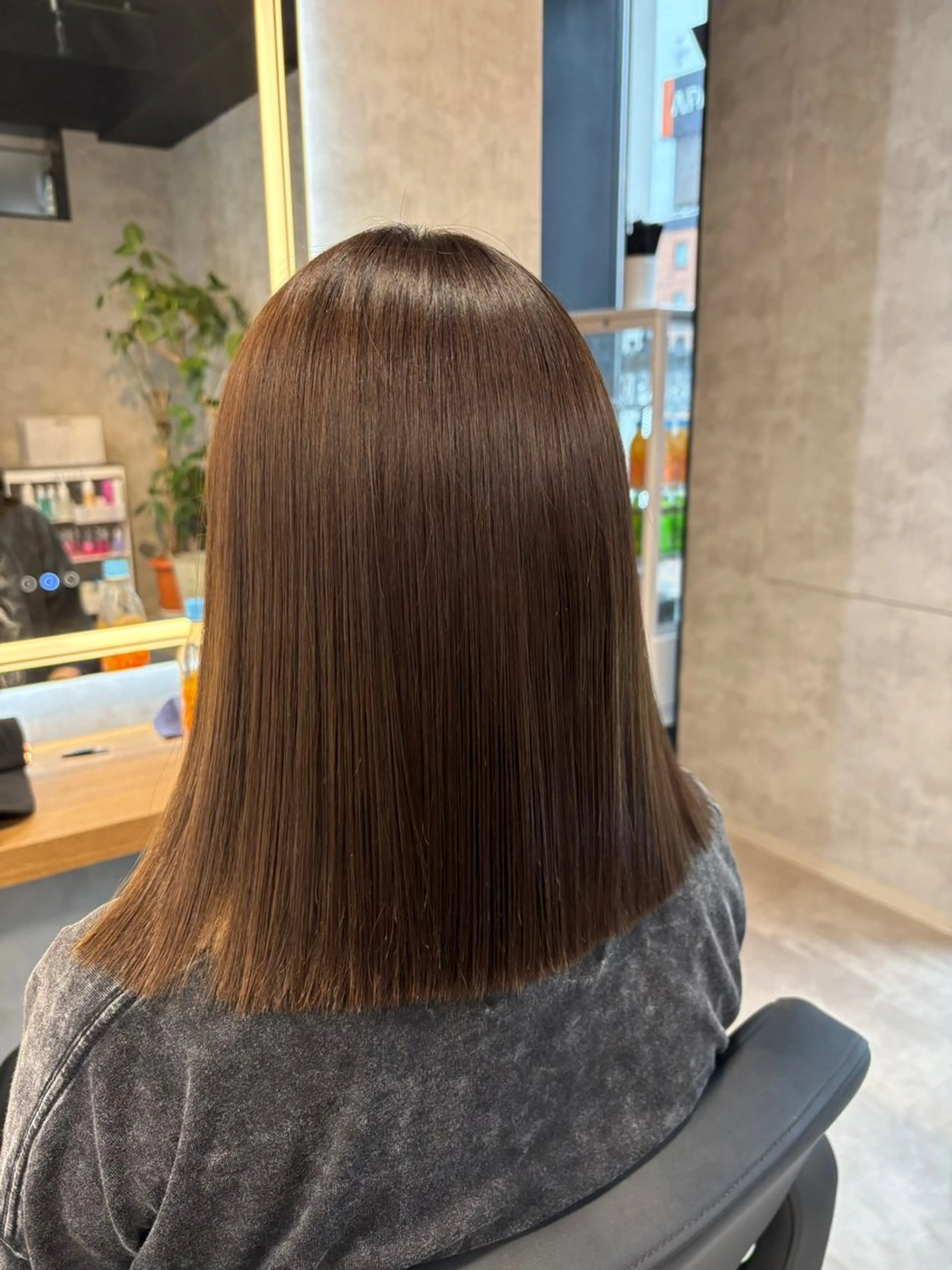 ミディアム カラー トリートメント 神谷勇太/ 札幌透明感カラー特化のヘアスタイル