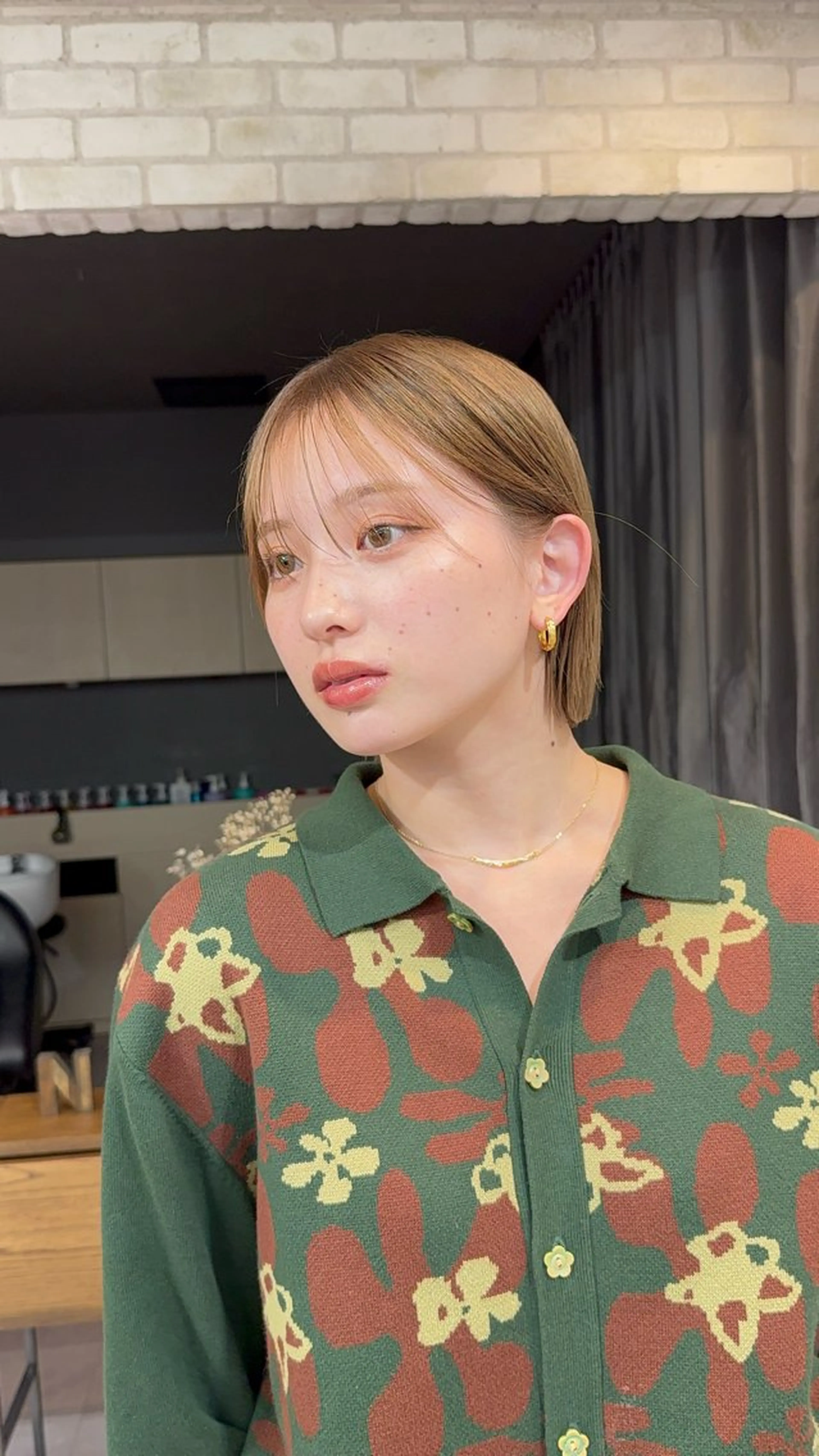 ショート 期間限定 カット　りょうのヘアスタイル