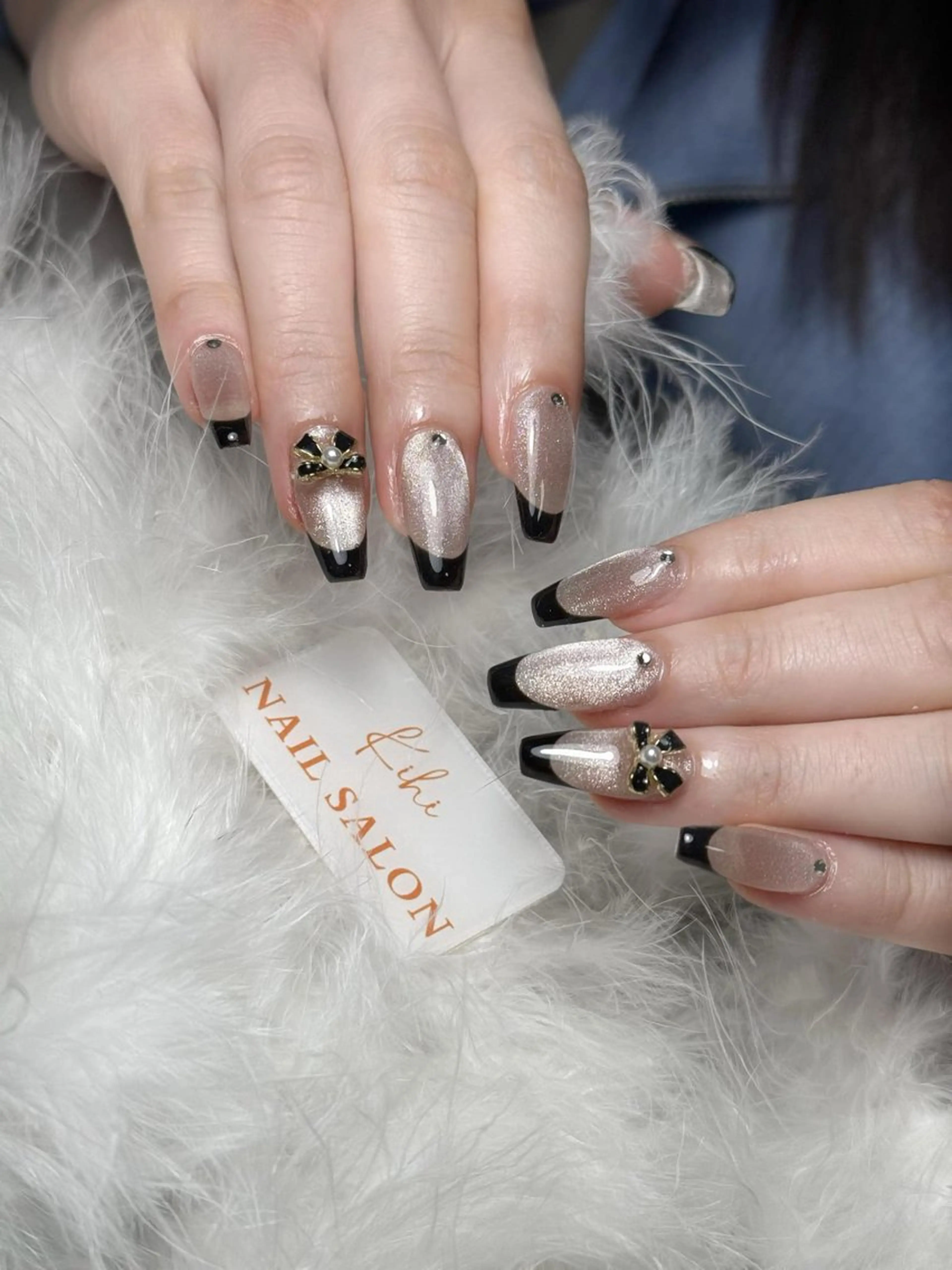 ネイル アートネイル フレンチネイル ジェルネイル グラデーション 韓国ネイル さくら💮💮 【オフ無料】のネイルデザイン