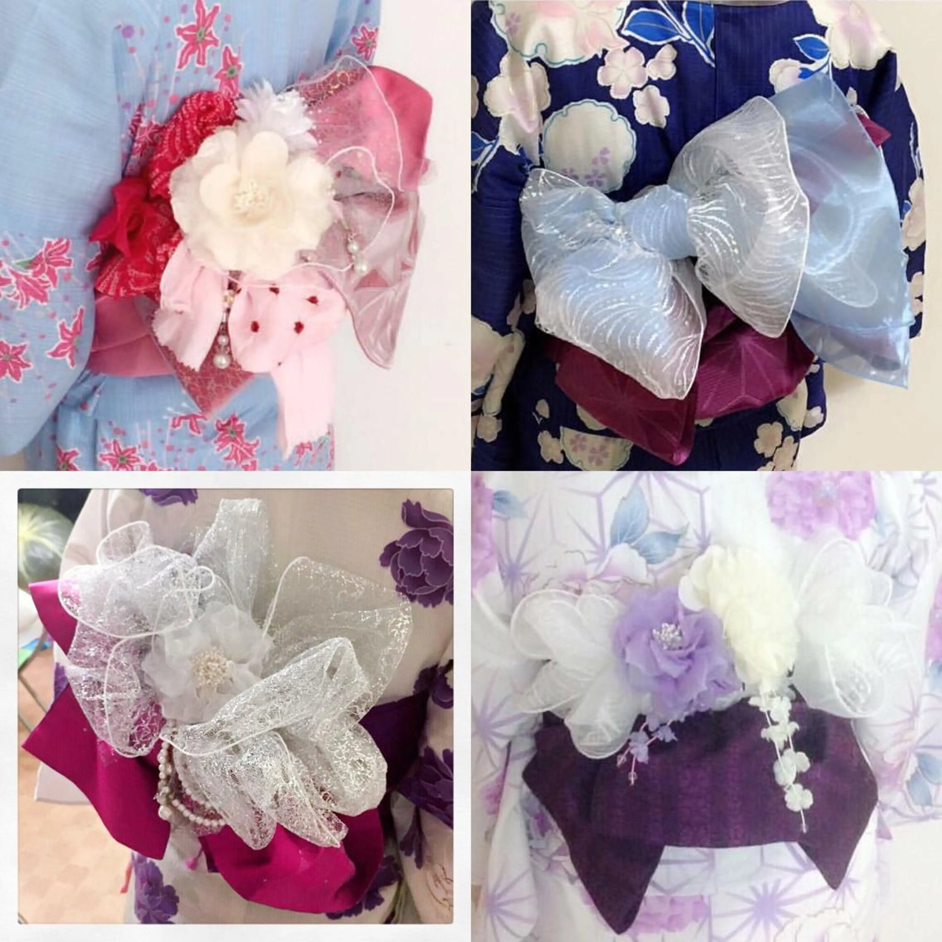 ミディアム ヘアアレンジ 浴衣 着付け KANA カナのマツエク・マツパデザイン