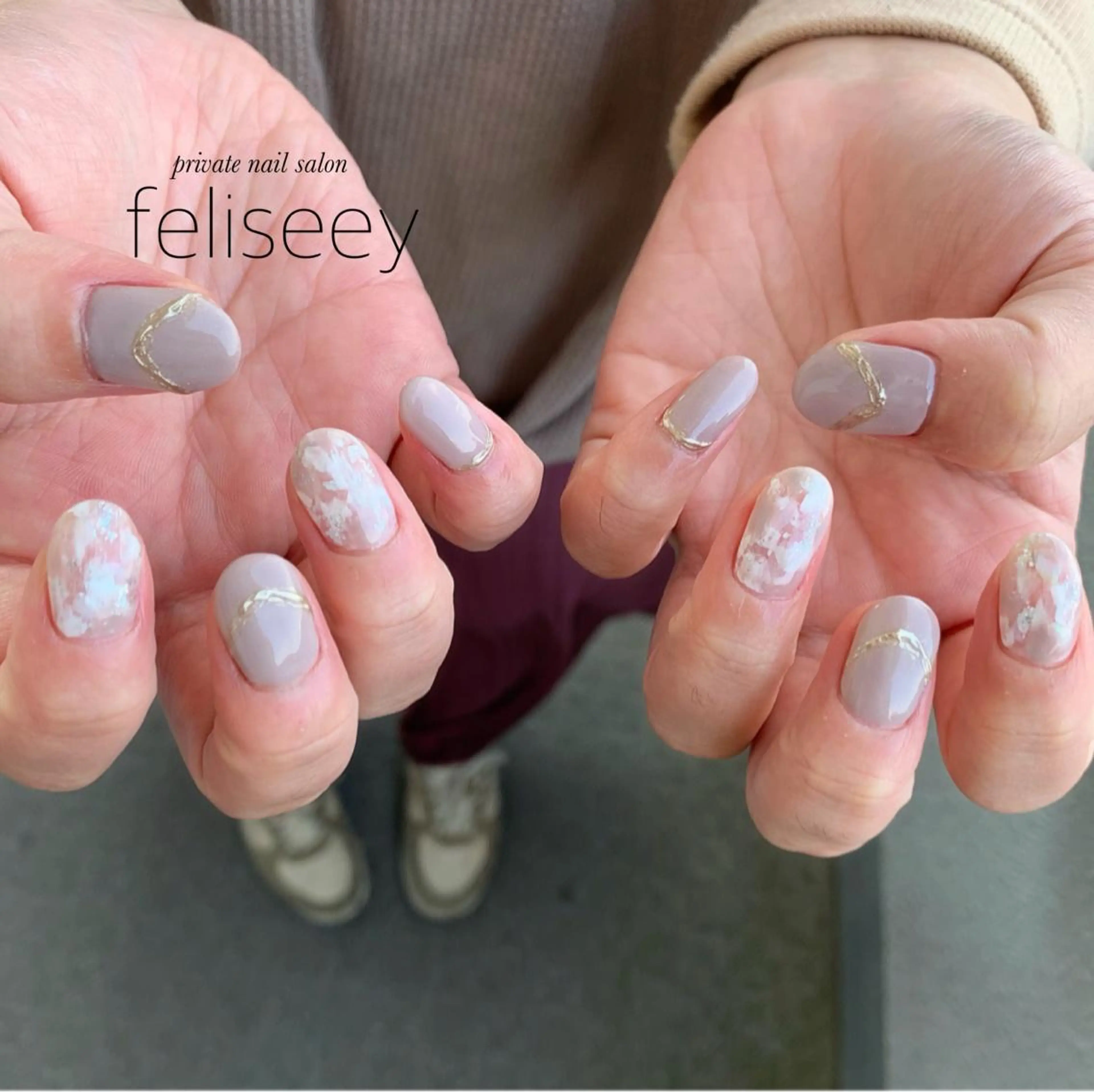 ネイル ジェルネイル 持ち込み パラジェル feliseey 〘フェリシー 〙のネイルデザイン