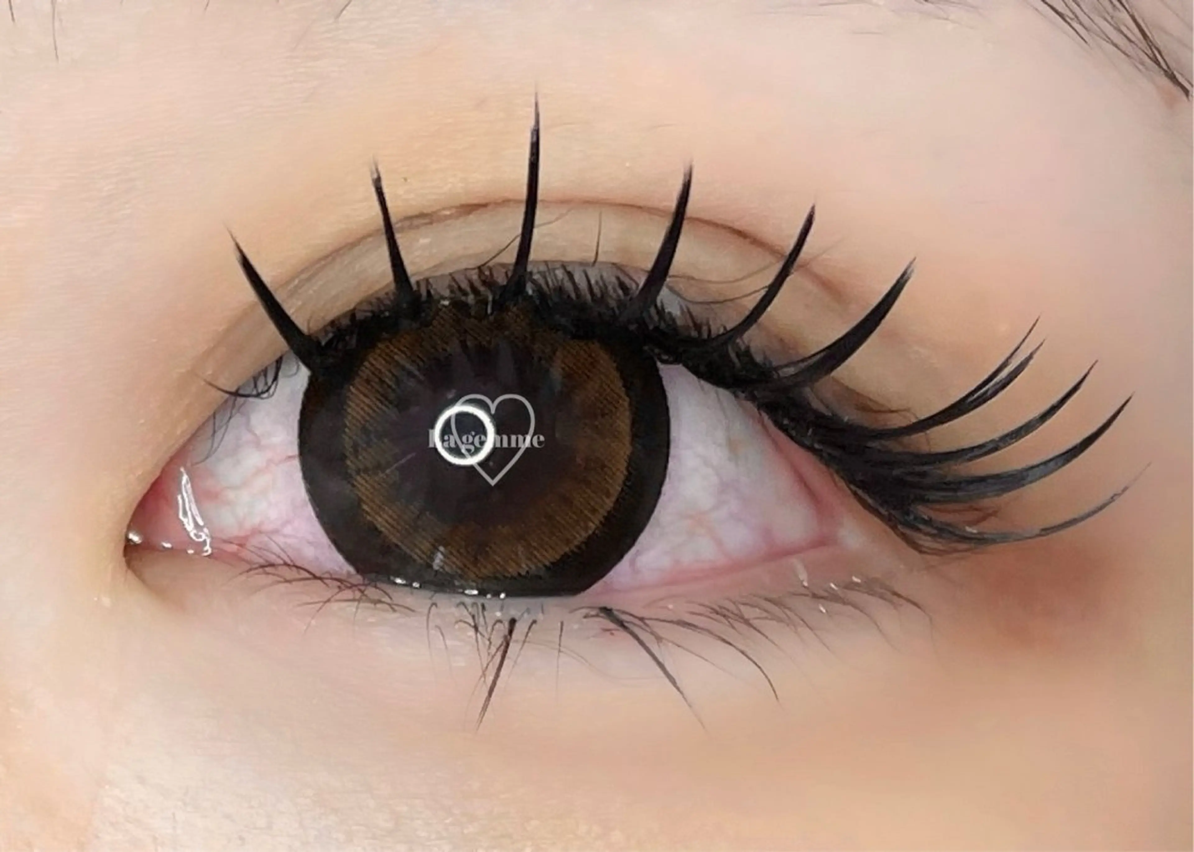 マツエク・マツパ フラットラッシュ Jカール La gemme💍 Tanahashiのマツエク・マツパデザイン