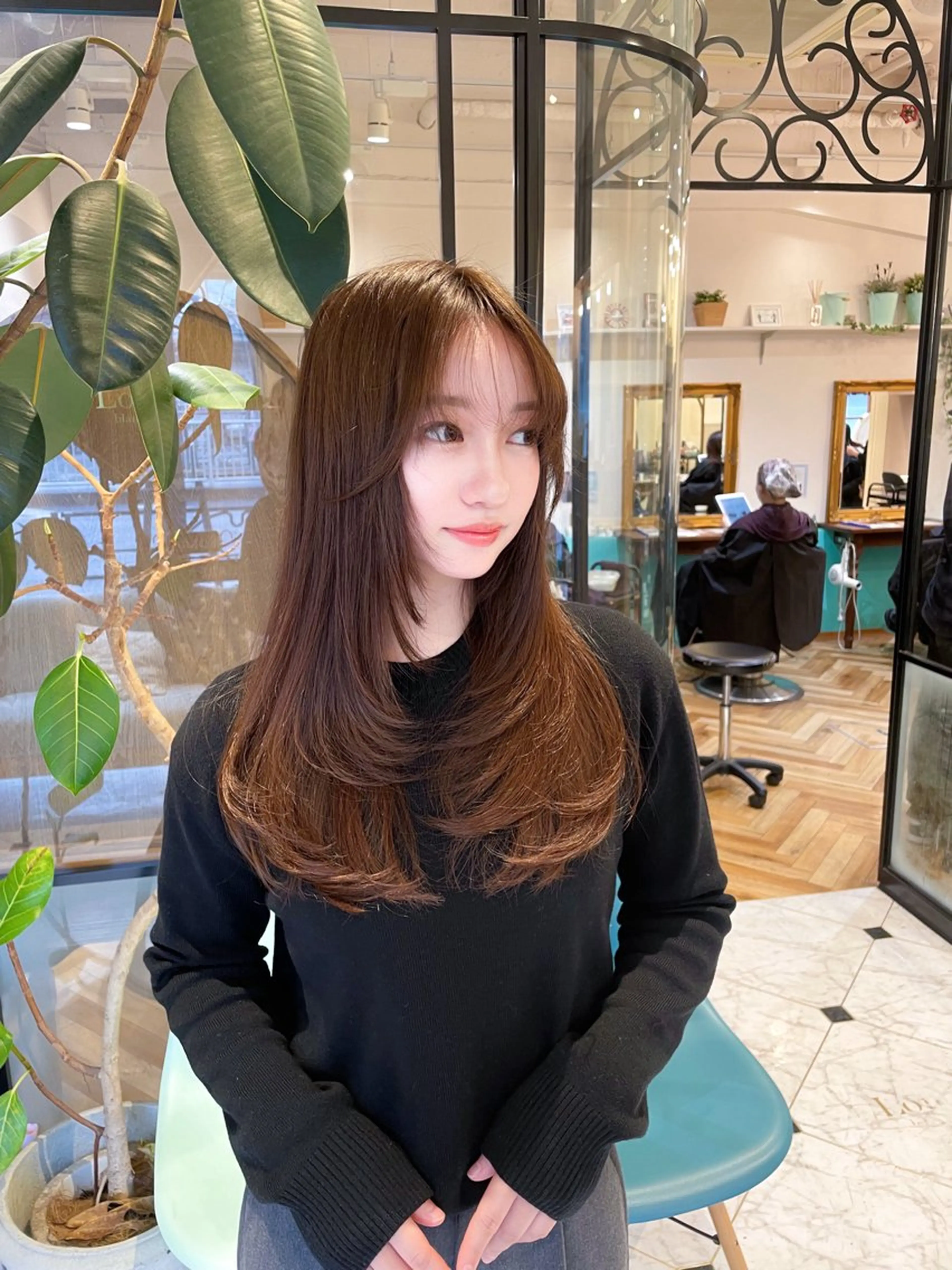 ロング カラー 💎巻ける縮毛矯正/ 艶髪💎石渕智也のヘアスタイル