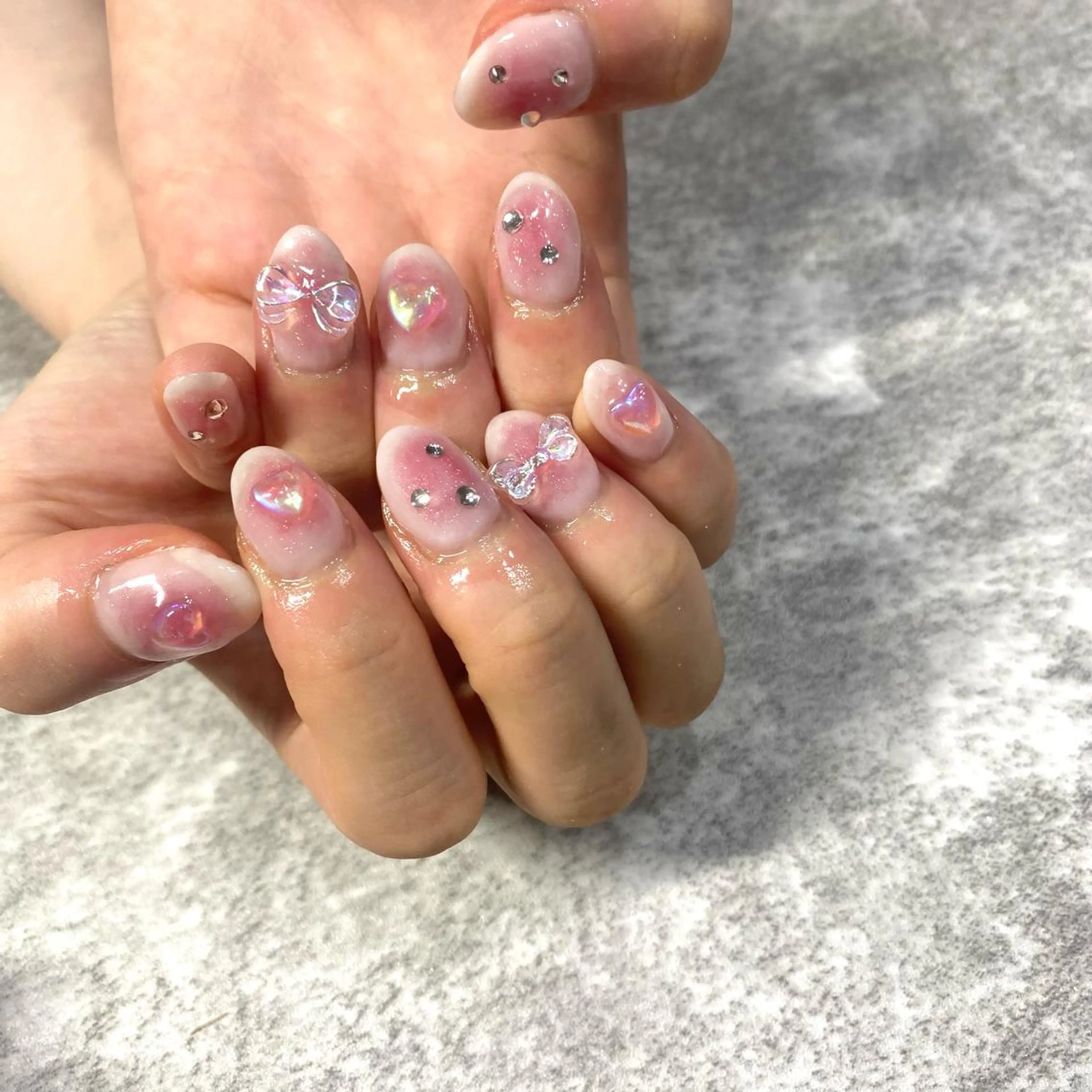 ネイル チークネイル ハンドネイル ★Rinail... .のネイルデザイン