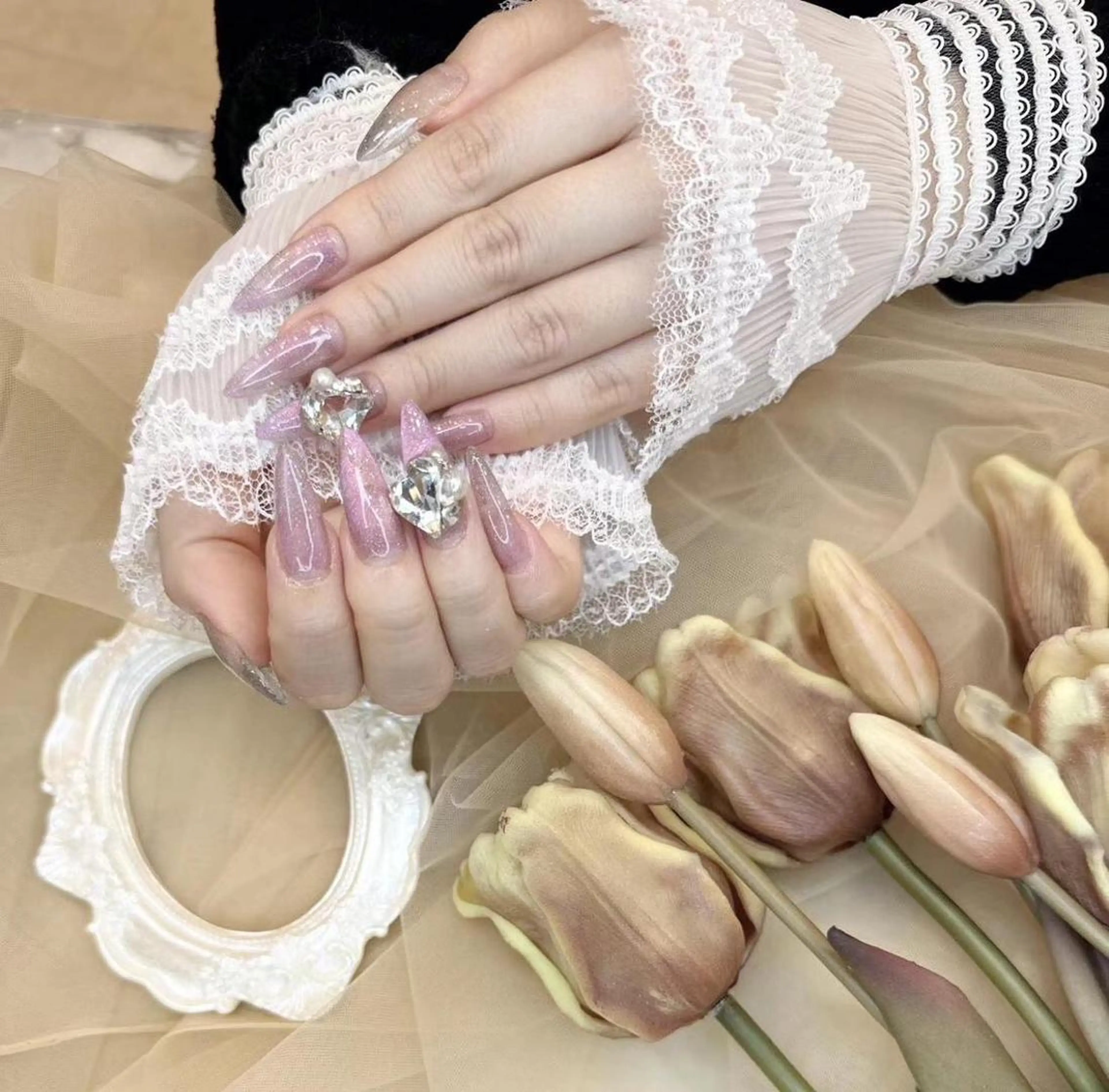 【B1】スカルプワンカラー+パーツ2個の写真