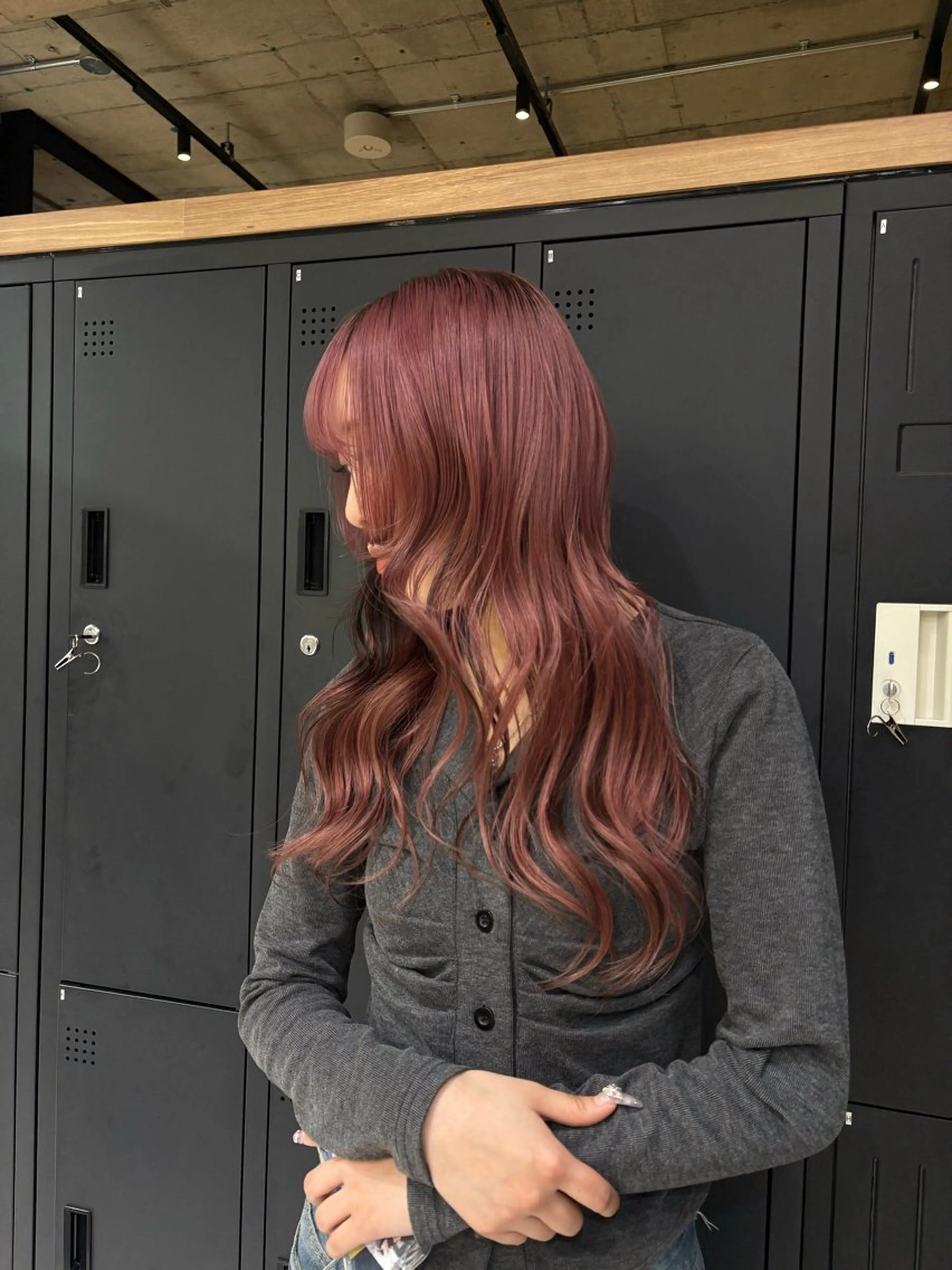 ロング カラー ヘアカラー KAEDE🌺Wカ ラー/ホワイトカラーのヘアスタイル