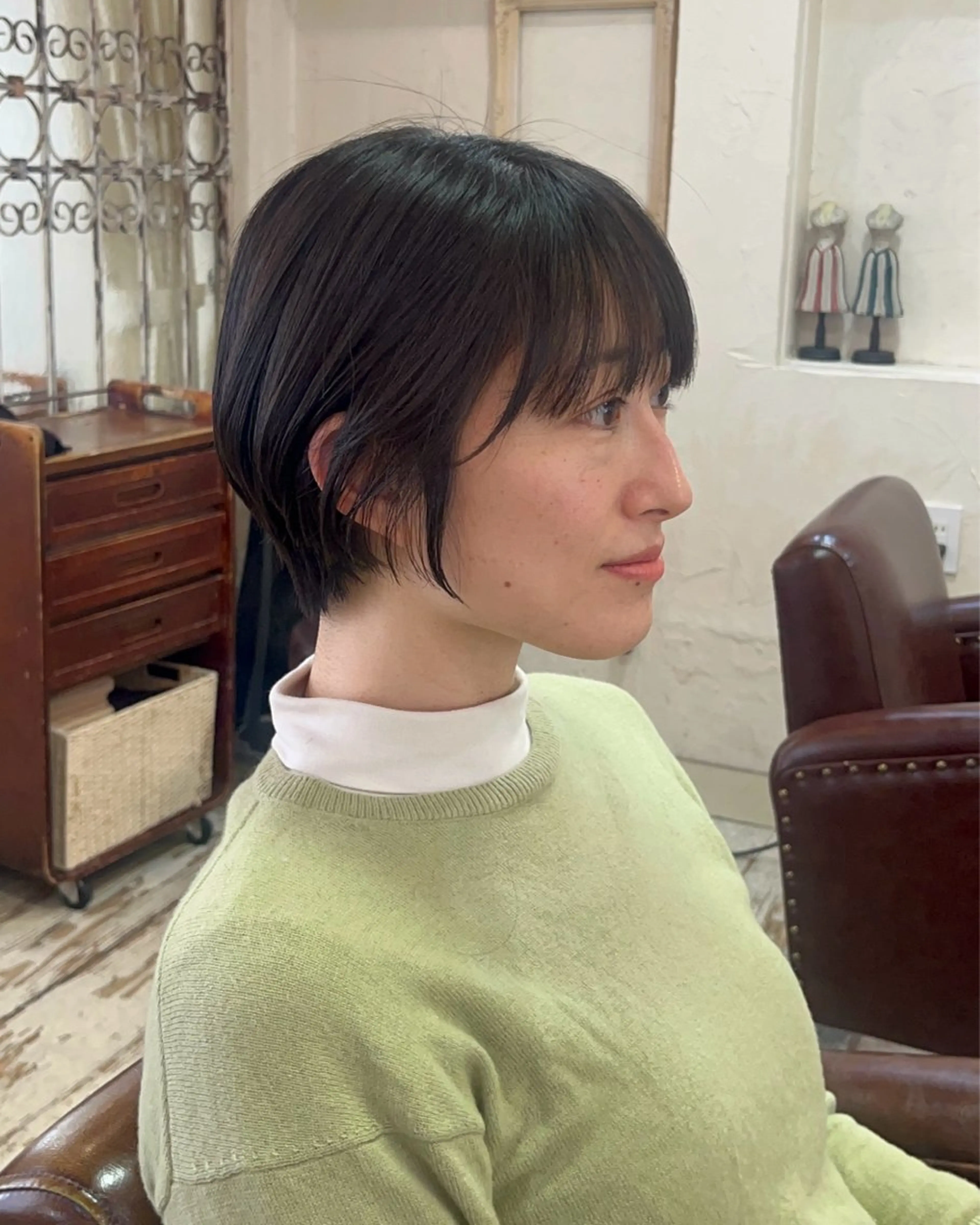 ショート ショートヘア カット ヘアカラー hidetora ／レディースショートのヘアスタイル