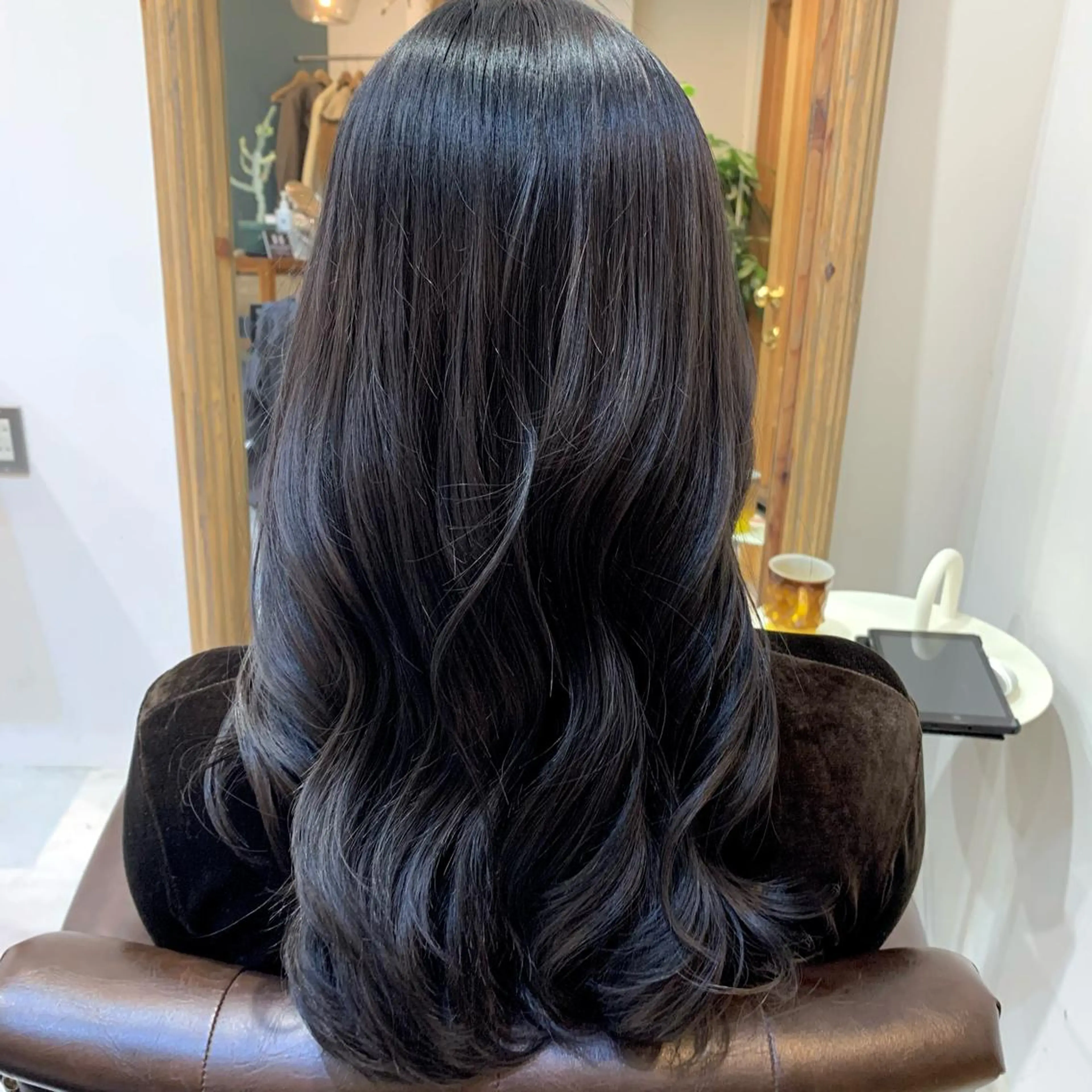 ロング カラー ヘアアレンジ REONA🪽✨薬院 レイヤーカット🫧のヘアスタイル