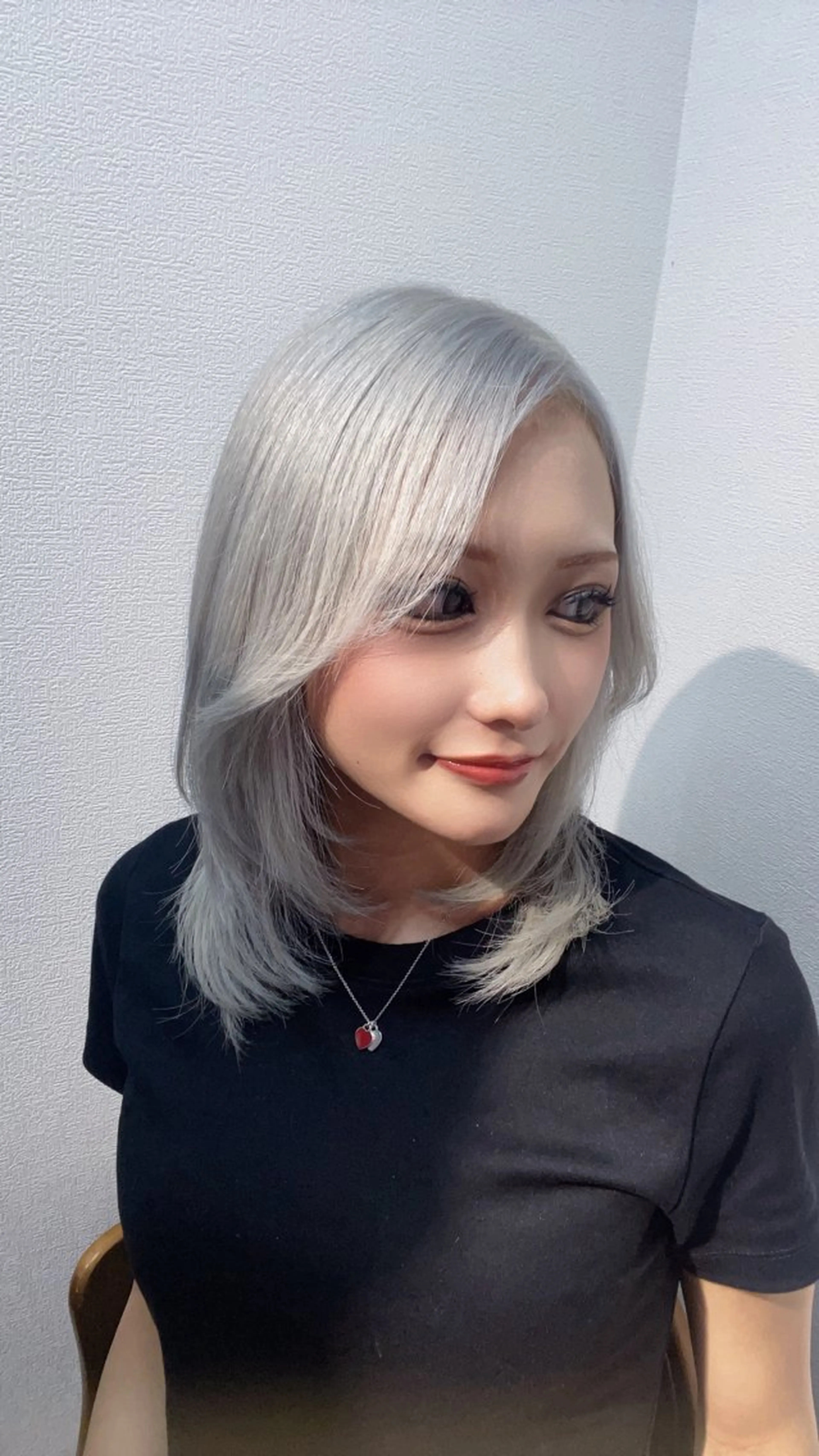 ミディアム 飯富 信二のヘアスタイル