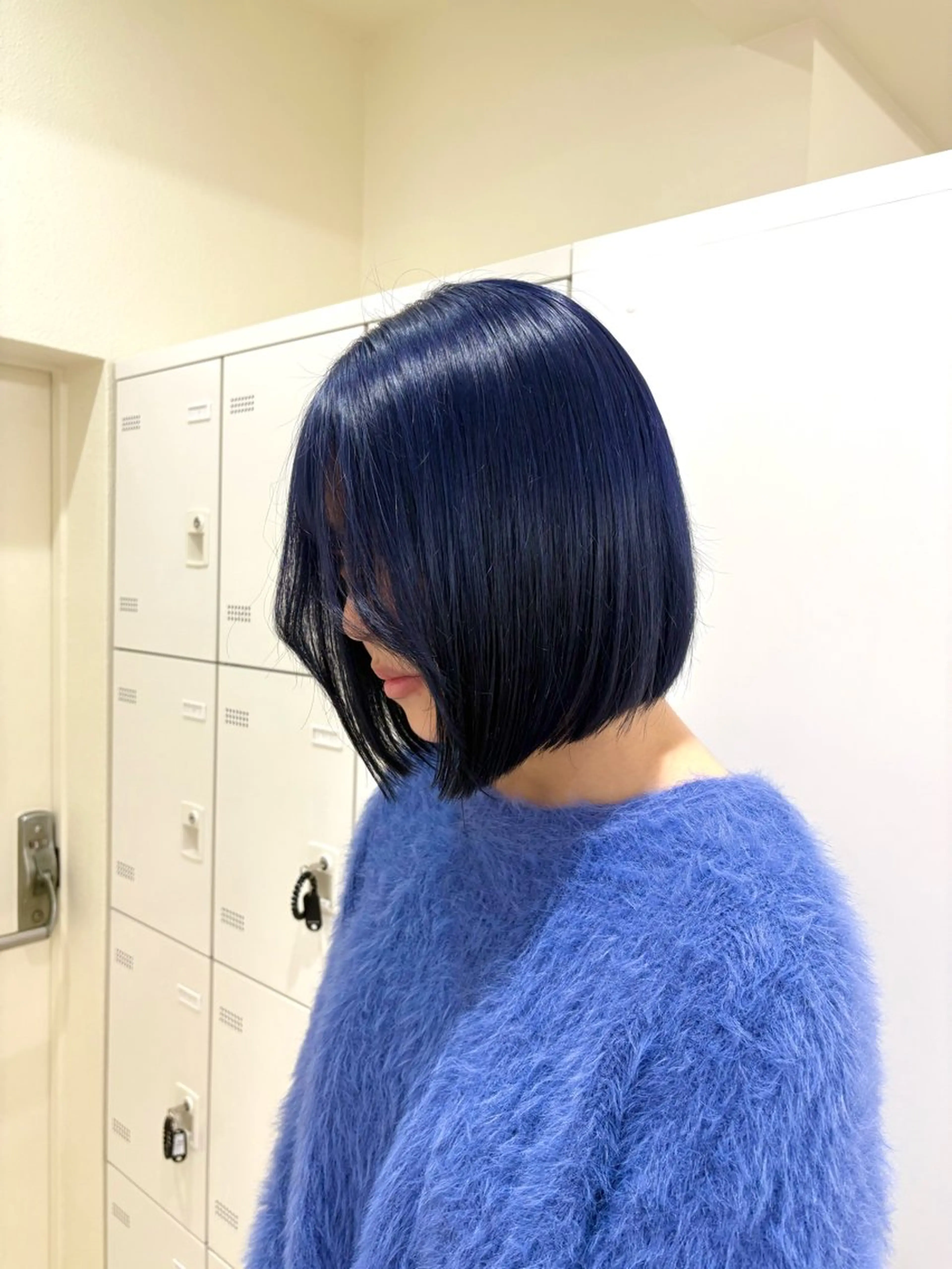 セミロング カラー ヘアアレンジ ヘアカラー 💟RINNA 艶カラー💟のヘアスタイル