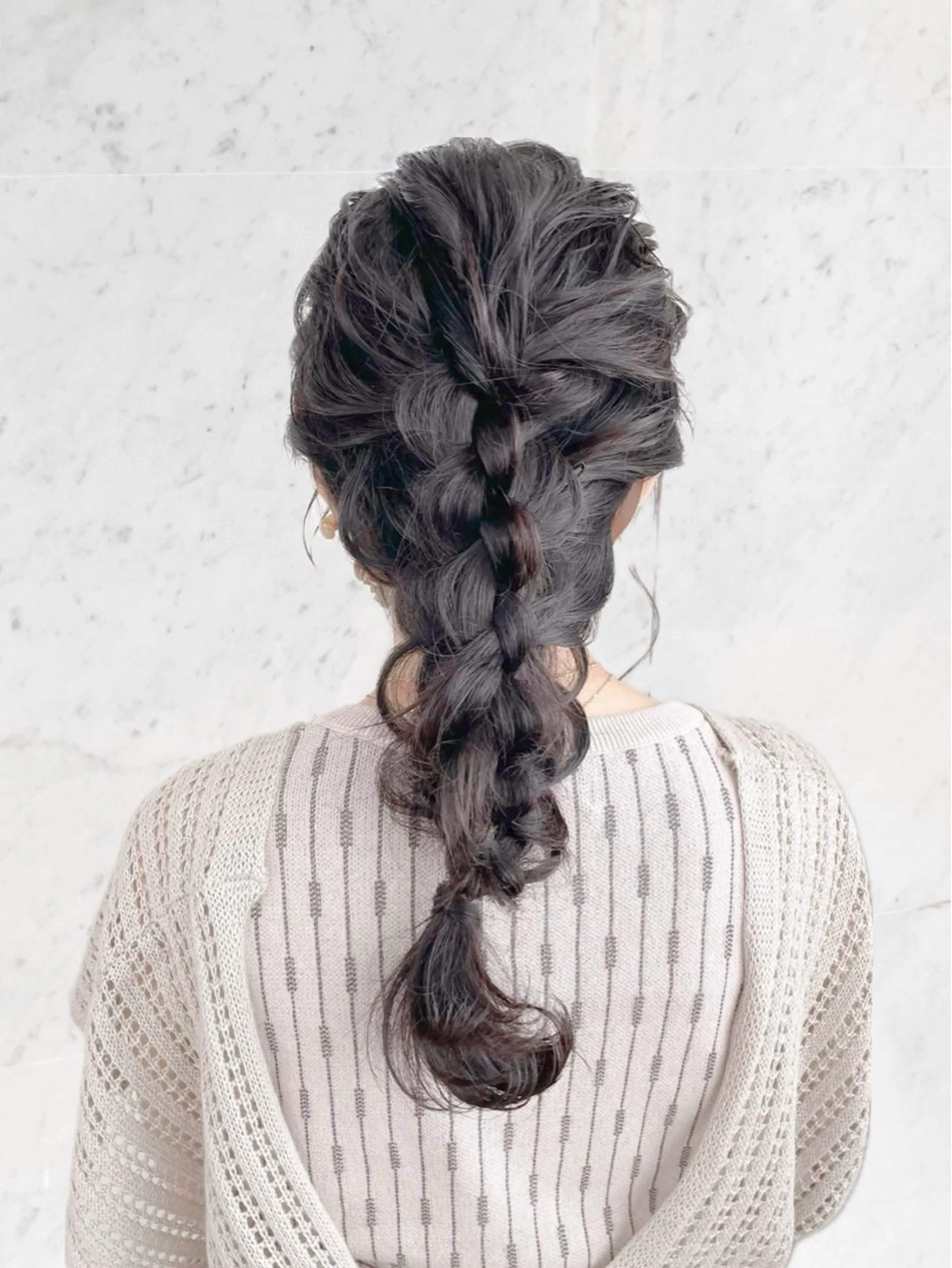 セミロング ヘアアレンジ 透明感カラー 🫰🏻💗 高橋舞のその他イメージ