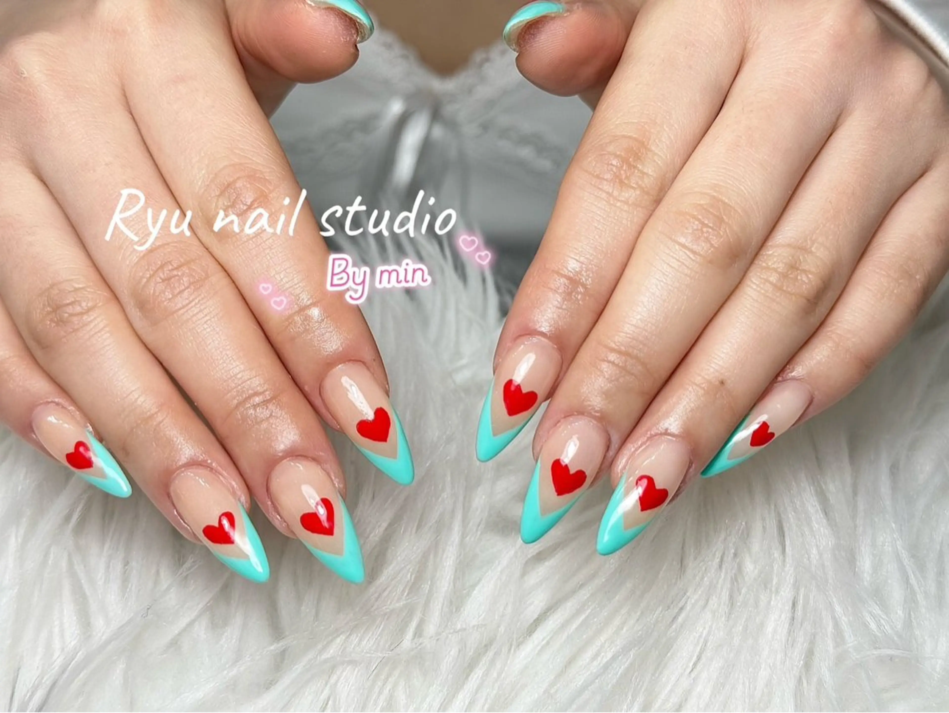 ネイル アートネイル ジェルネイル マグネットネイル ニュアンスネイル シンプルネイル ハンドネイル Ryu nail studioのネイルデザイン