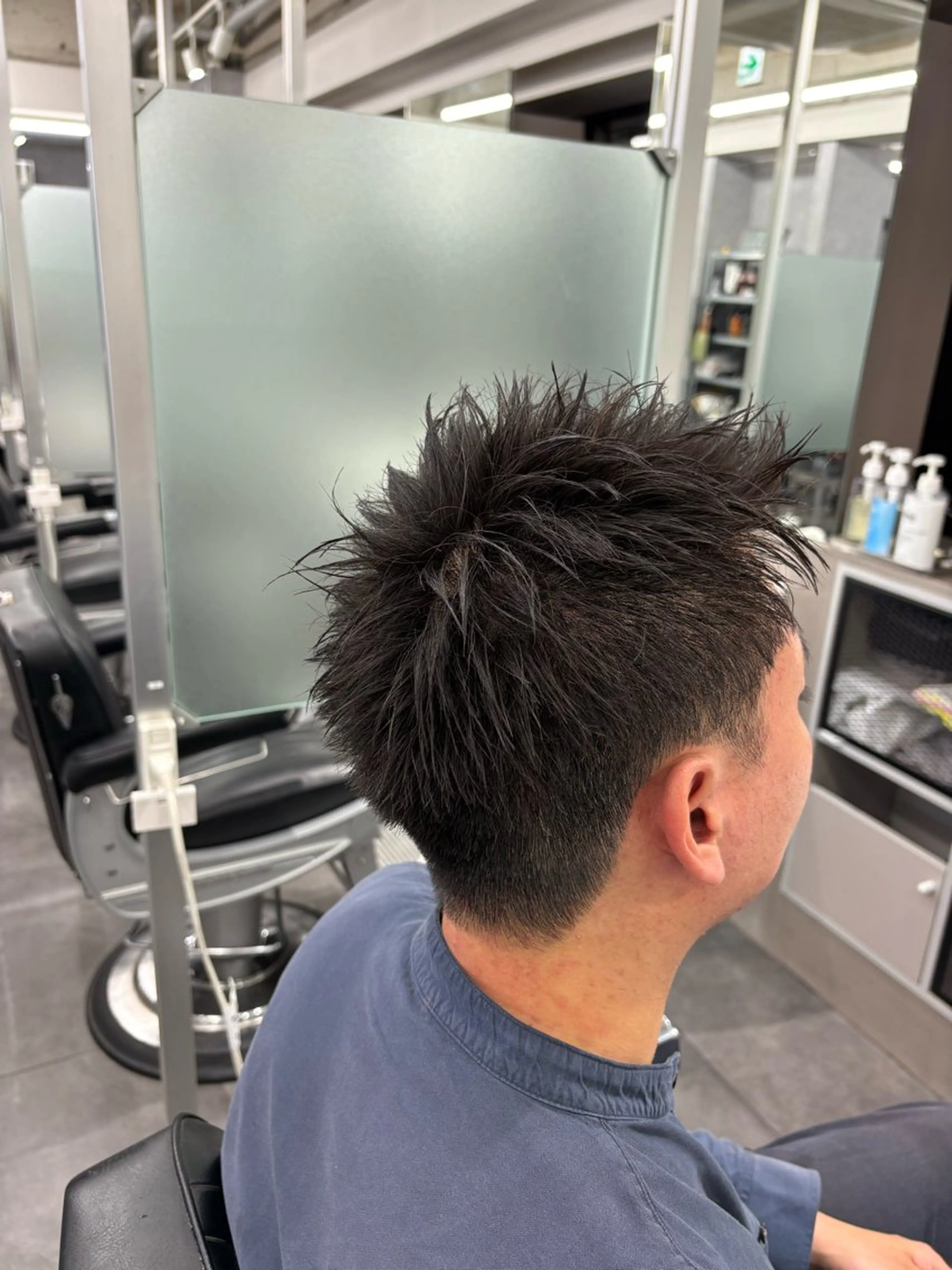 ショート メンズ カット 本間 颯太のヘアスタイル