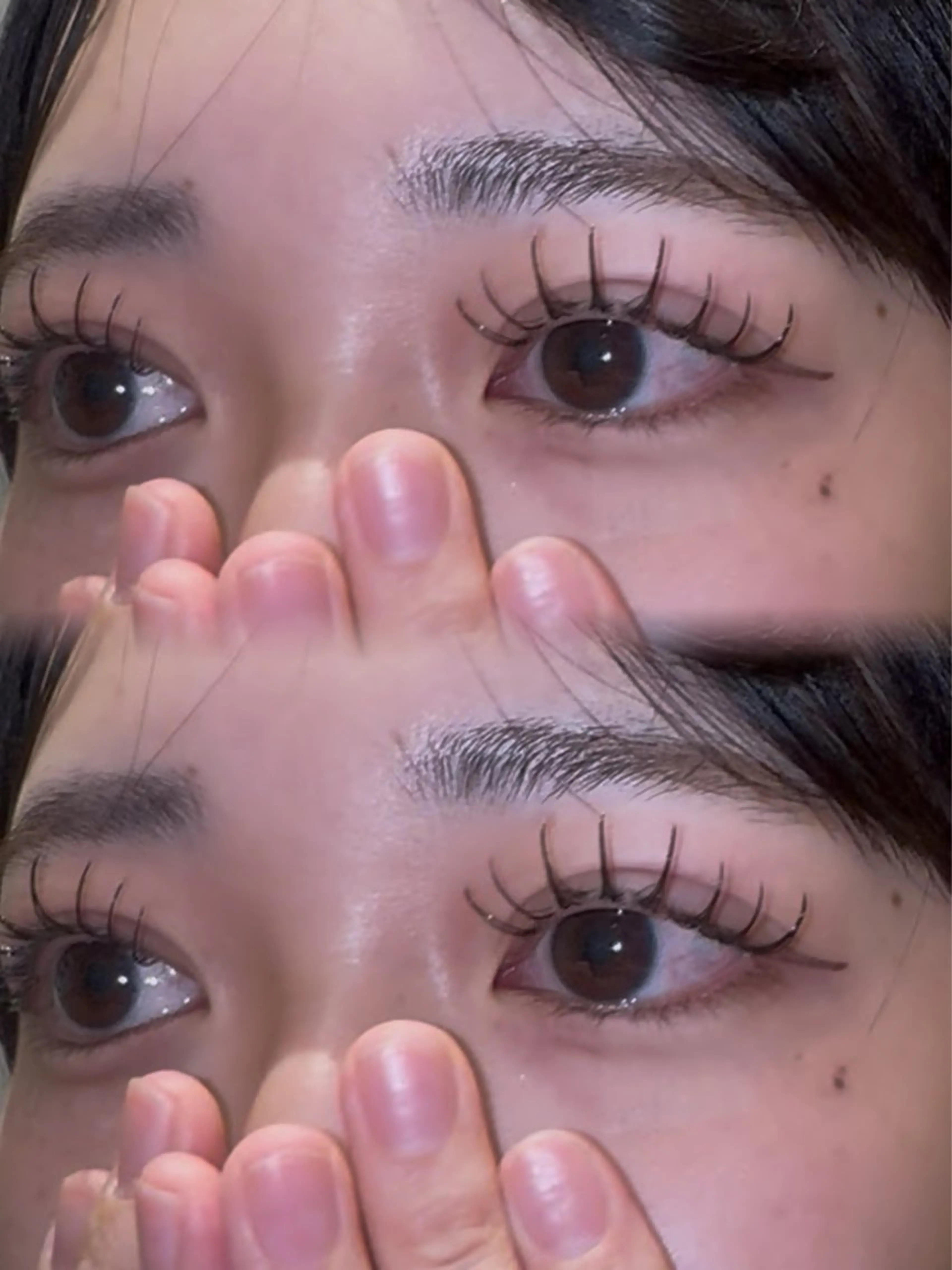 マツエク・マツパ キュート フラットラッシュ マツエク vis a vis 本蓮沼店所属・渡部 かおりのマツエク・マツパデザイン