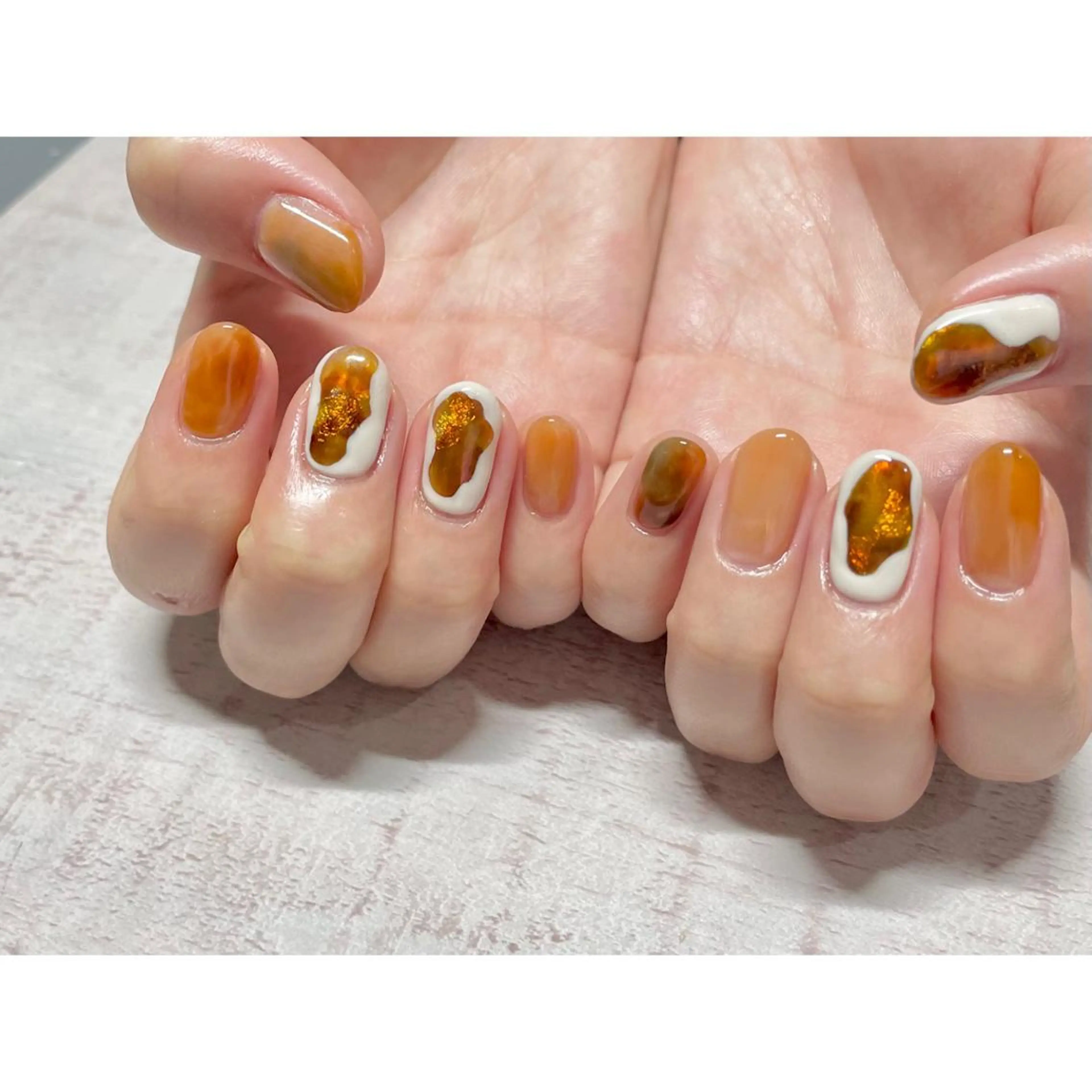 ネイル 𖡼 yumenoのネイルデザイン