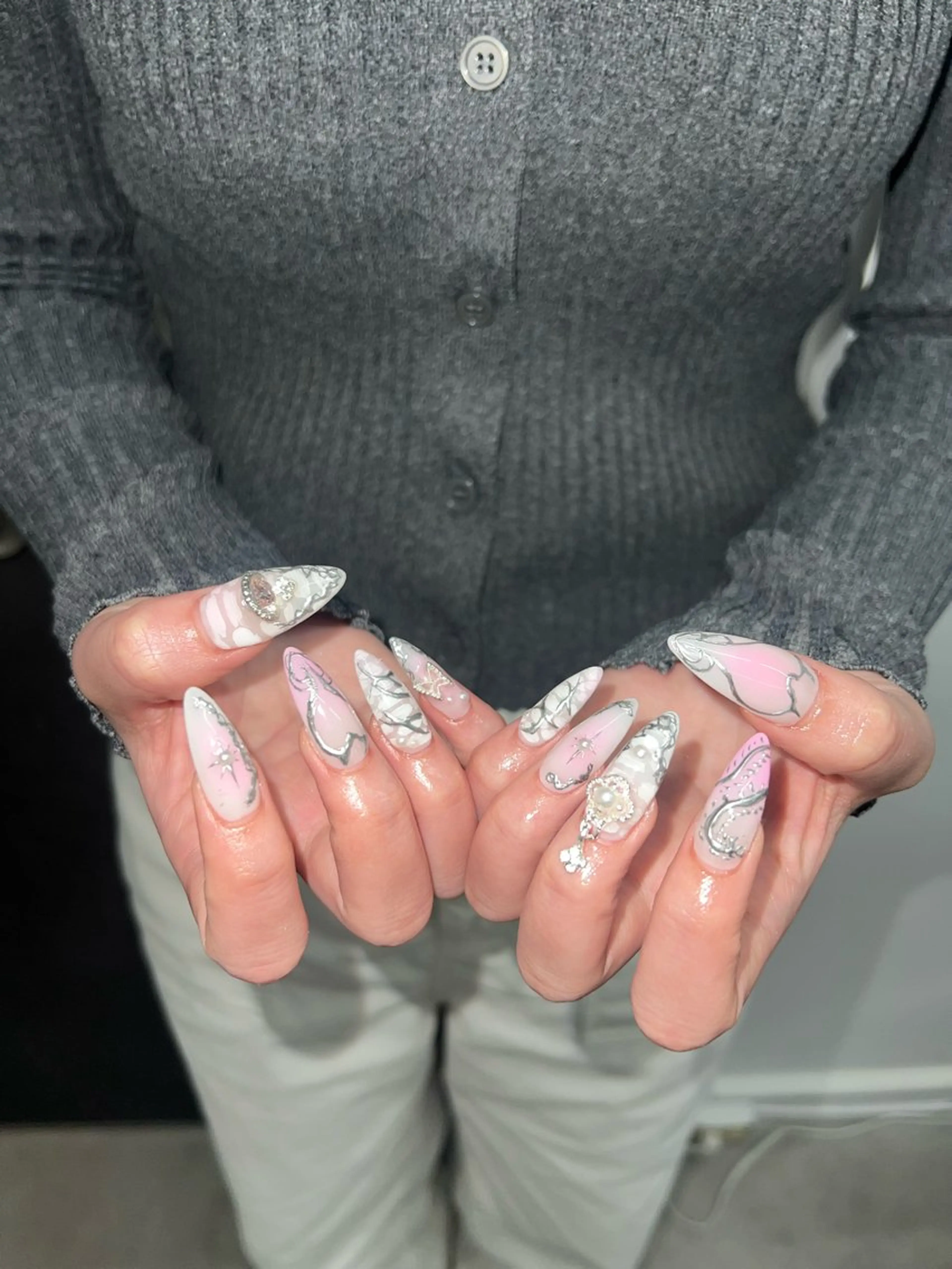 ネイル ハンドネイル ハンドケア pua 千葉所属・海外ネイル🇺🇸 個性派/YUUKAのネイルデザイン