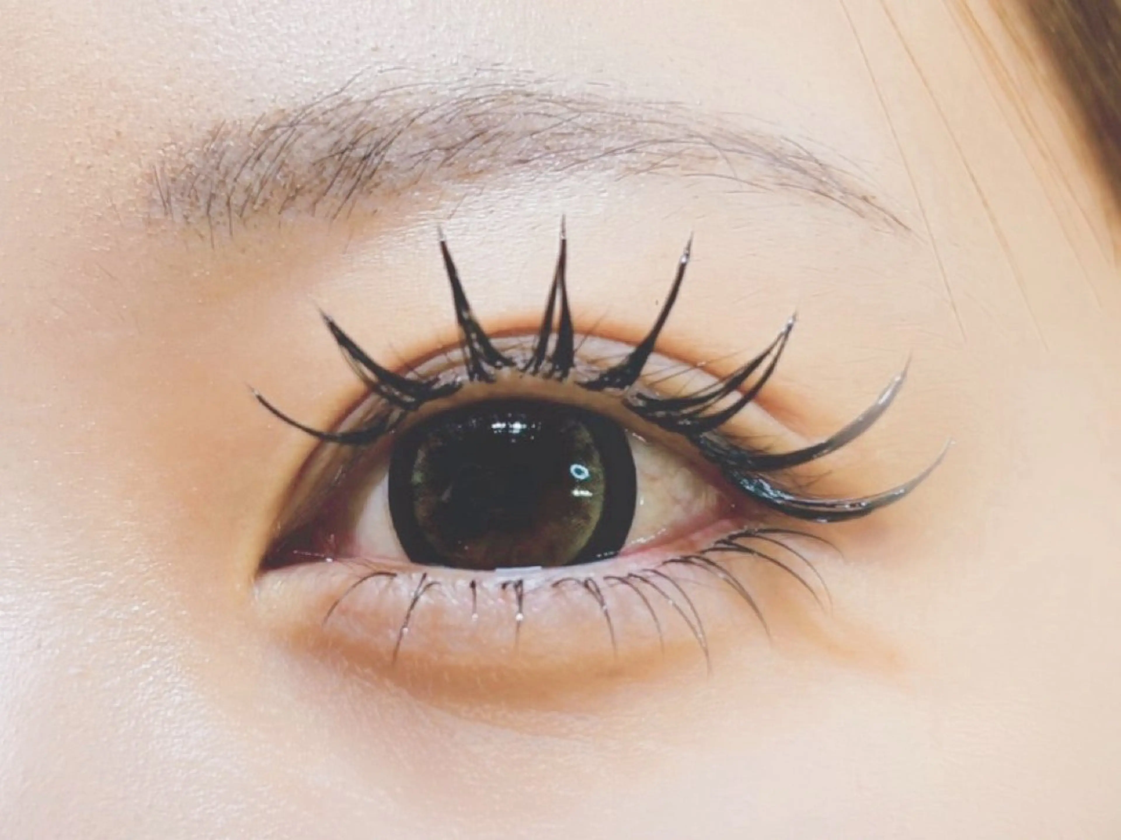 マツエク・マツパ フラットラッシュ マツエク AURORA RINAのマツエク・マツパデザイン