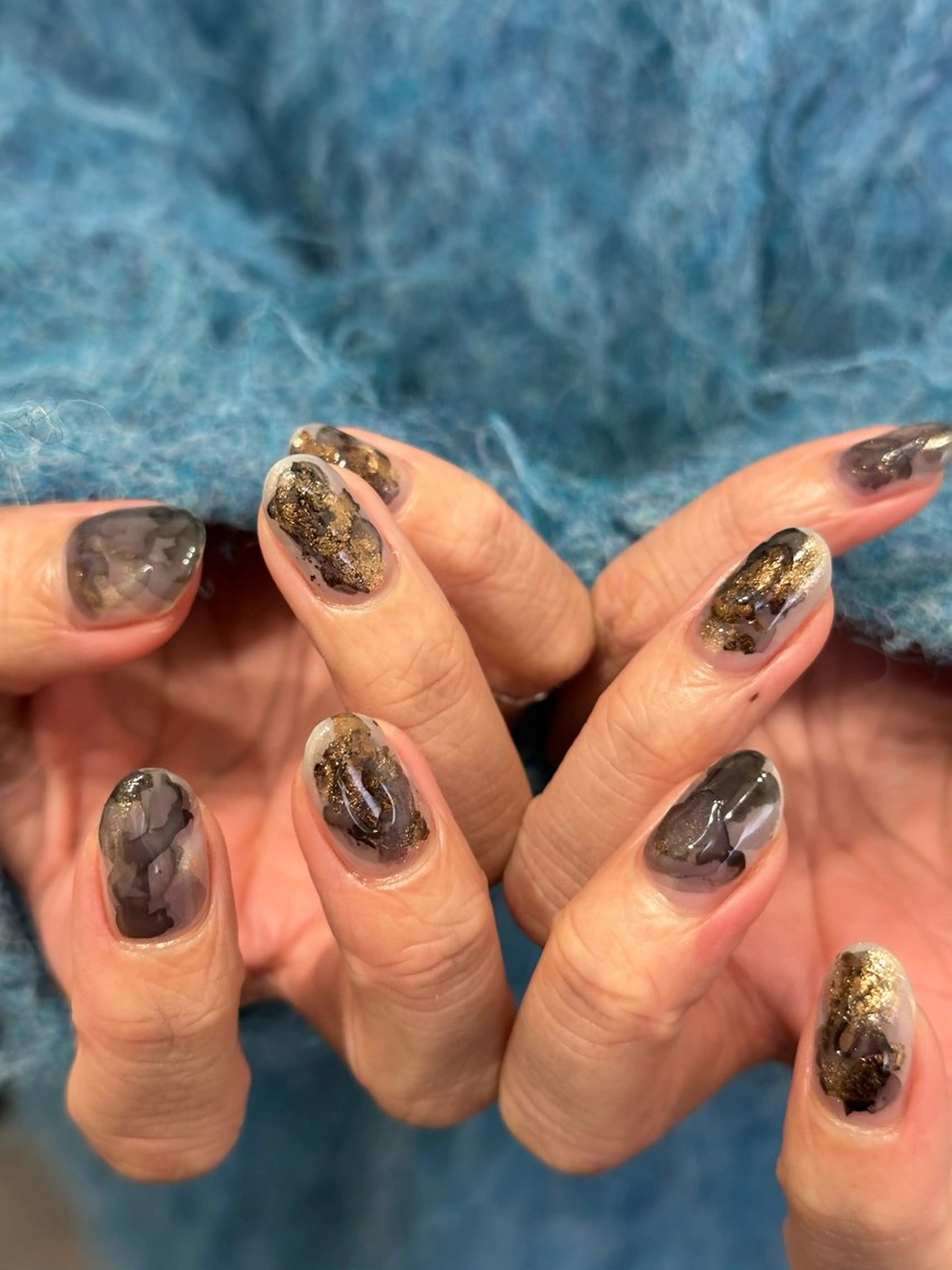 ネイル ハンドネイル フットネイル kiii.__ ✴︎*のネイルデザイン