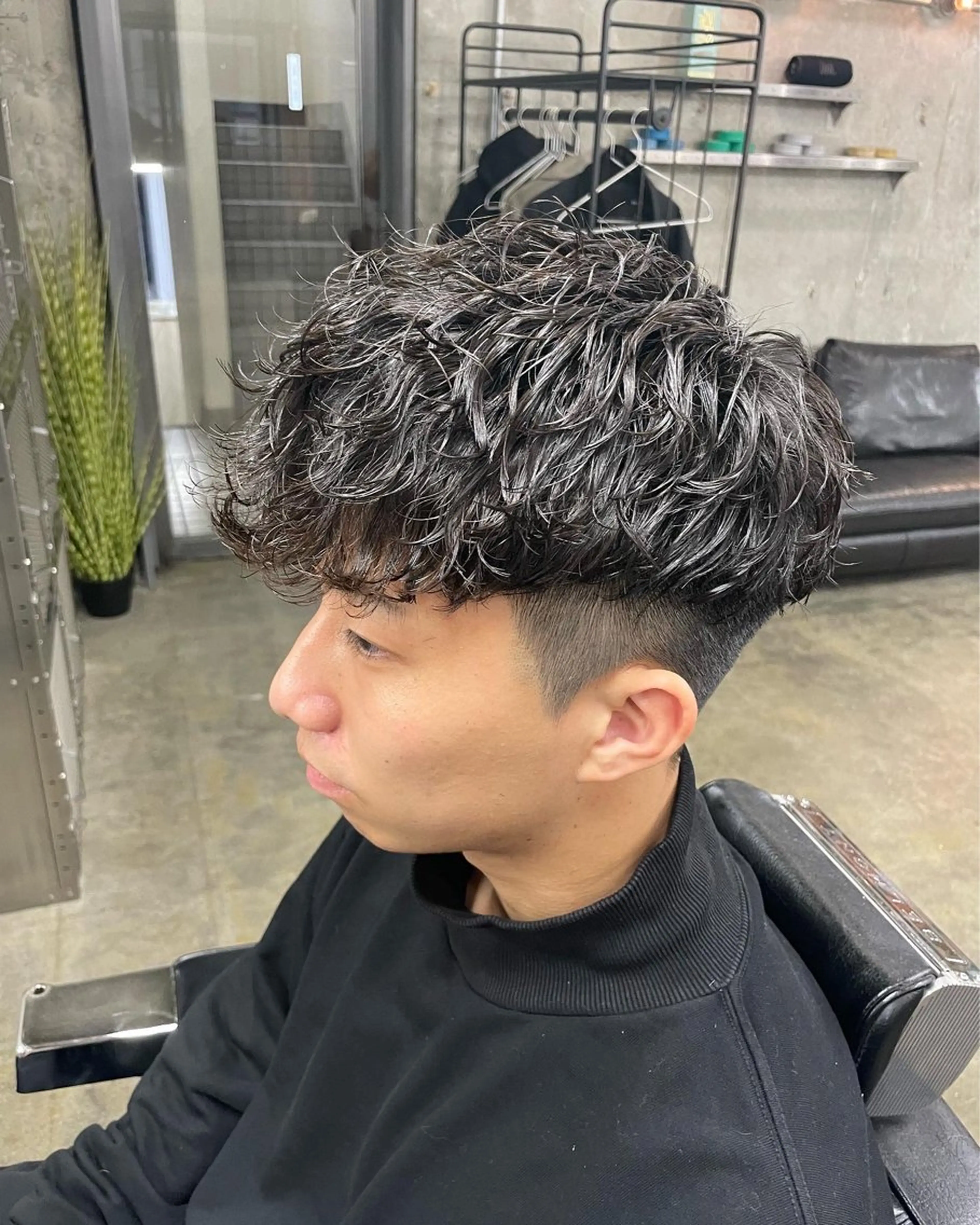 ショート カラー パーマ ヘアアレンジ メンズ カット パーマ トリートメント ヘアセット 亀井隆汰/メンズ専門 パーマ特化美容師のヘアスタイル
