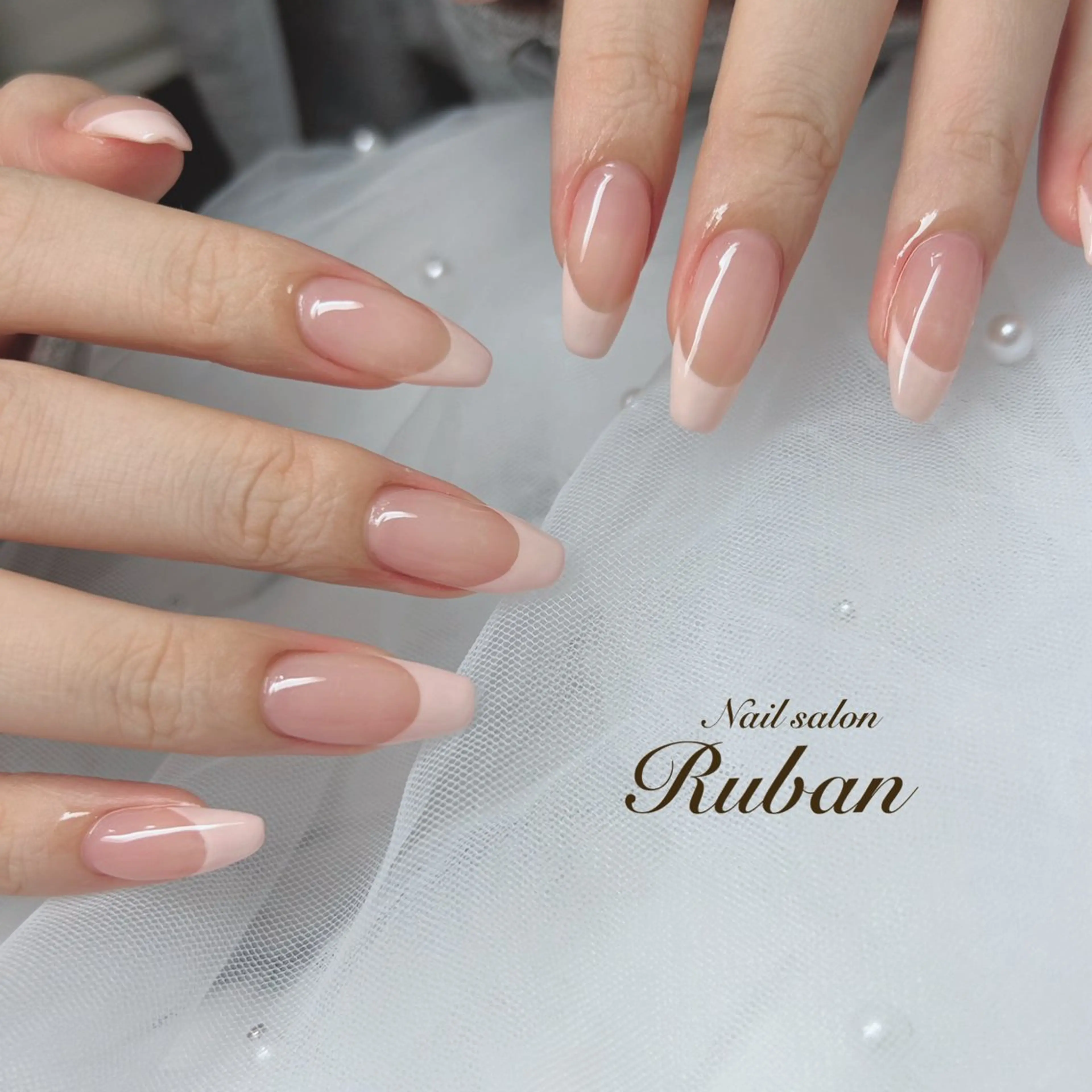 ネイル フレンチネイル Nail salon Rubanのネイルデザイン