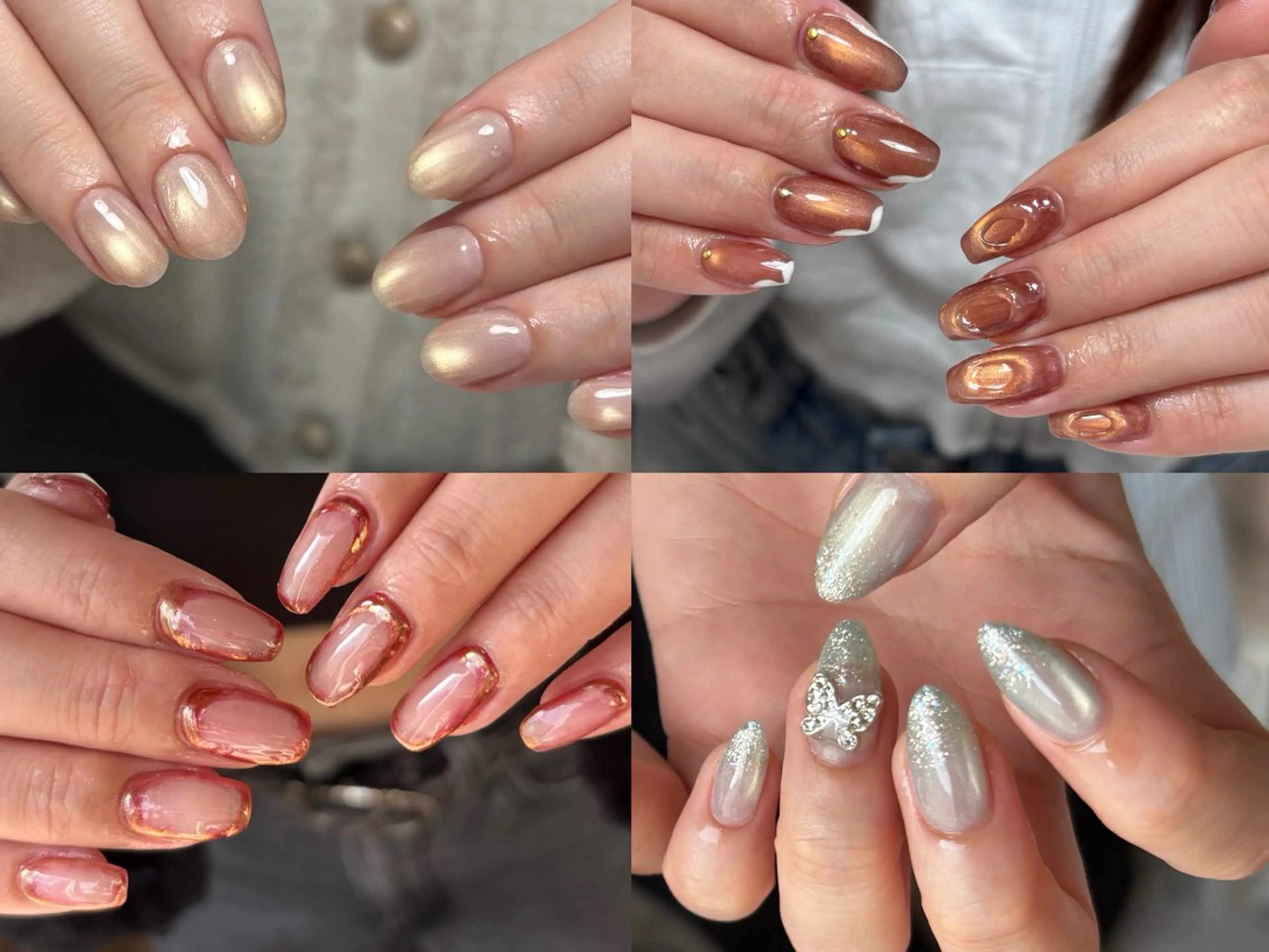 ネイル マグネットネイル ミラーネイル ハンドネイル 肌管理&nail Salon  Duxのエステ・リラクイメージ