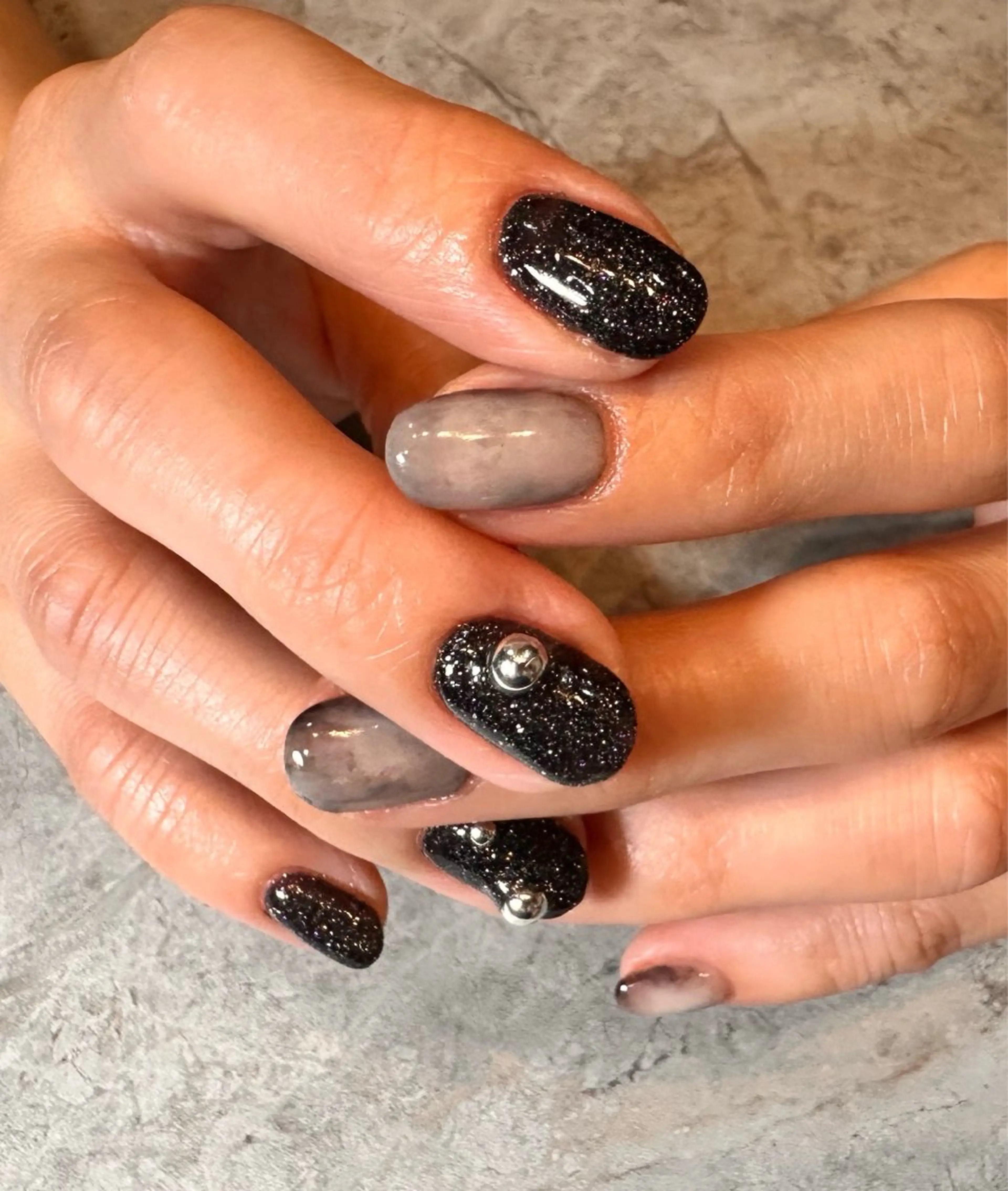 ネイル アートネイル ニュアンスネイル ハンドネイル Blé nailのネイルデザイン