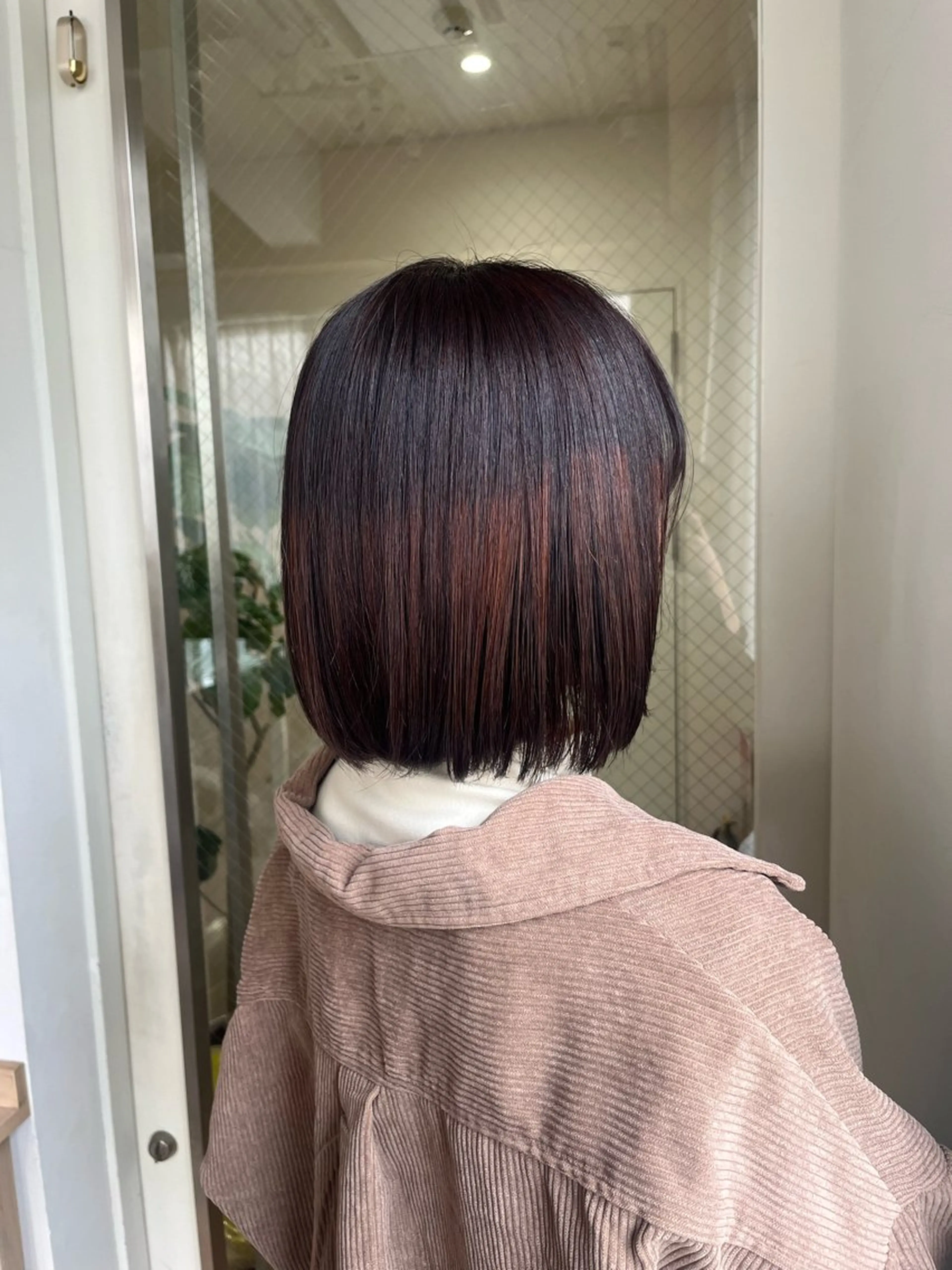 ショート ボブ 暖色カラー/ダブル カラー/名古屋/辻のヘアスタイル