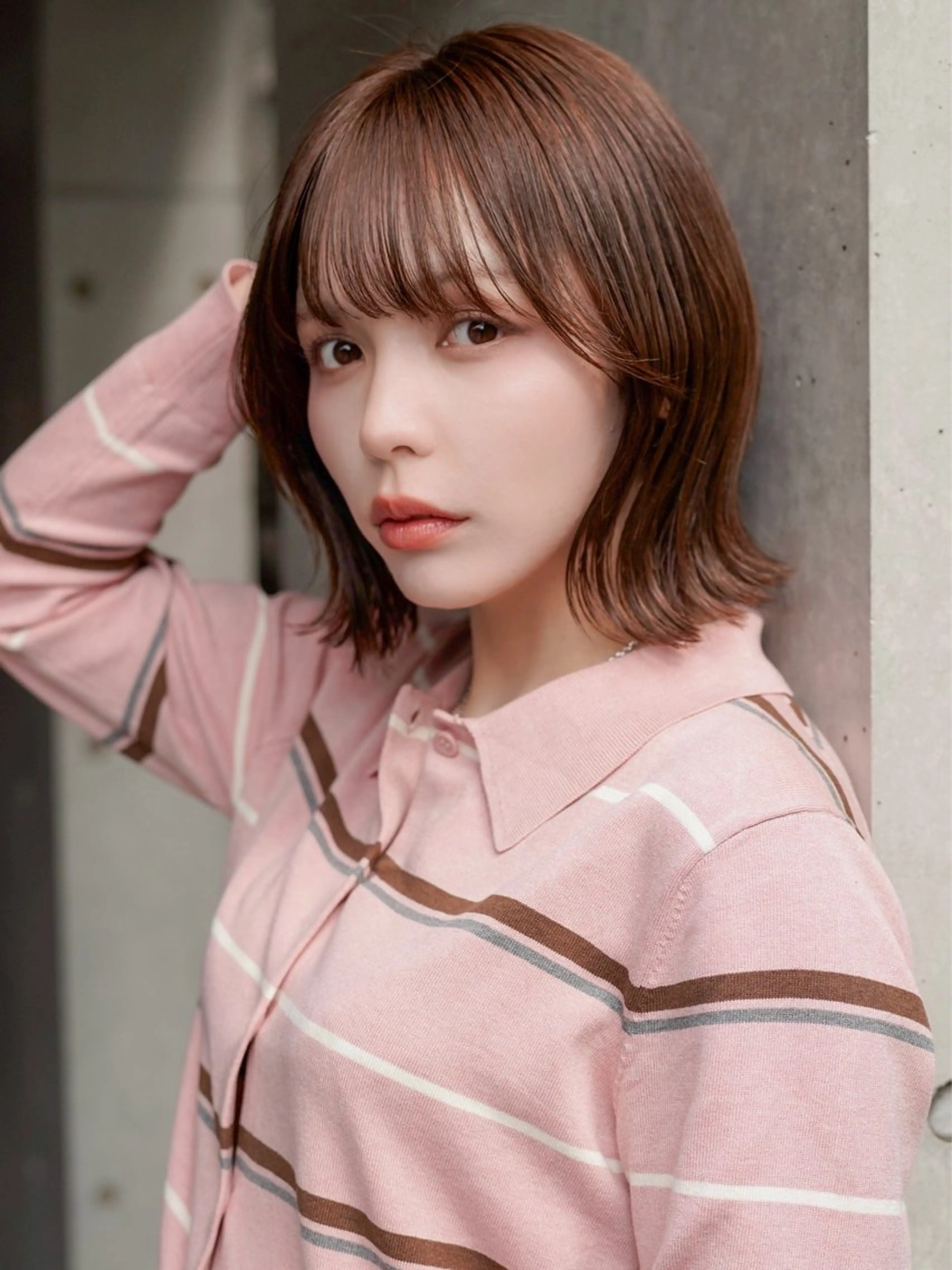 ショート カット ヘアカラー トリートメント まう/丸みショート ・ボブ特化／高円寺のヘアスタイル