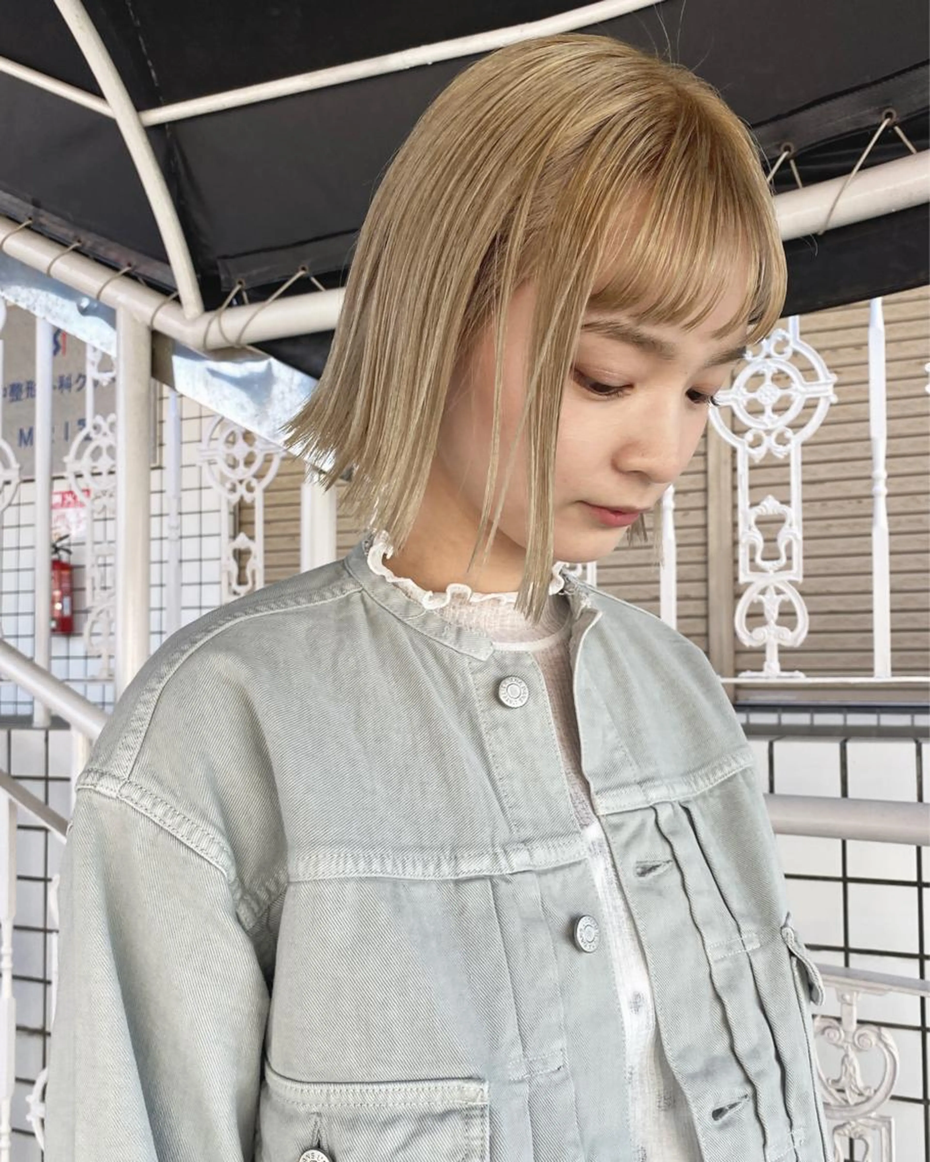 beige♡ケアブリーチで憧れのベージュカラーの写真