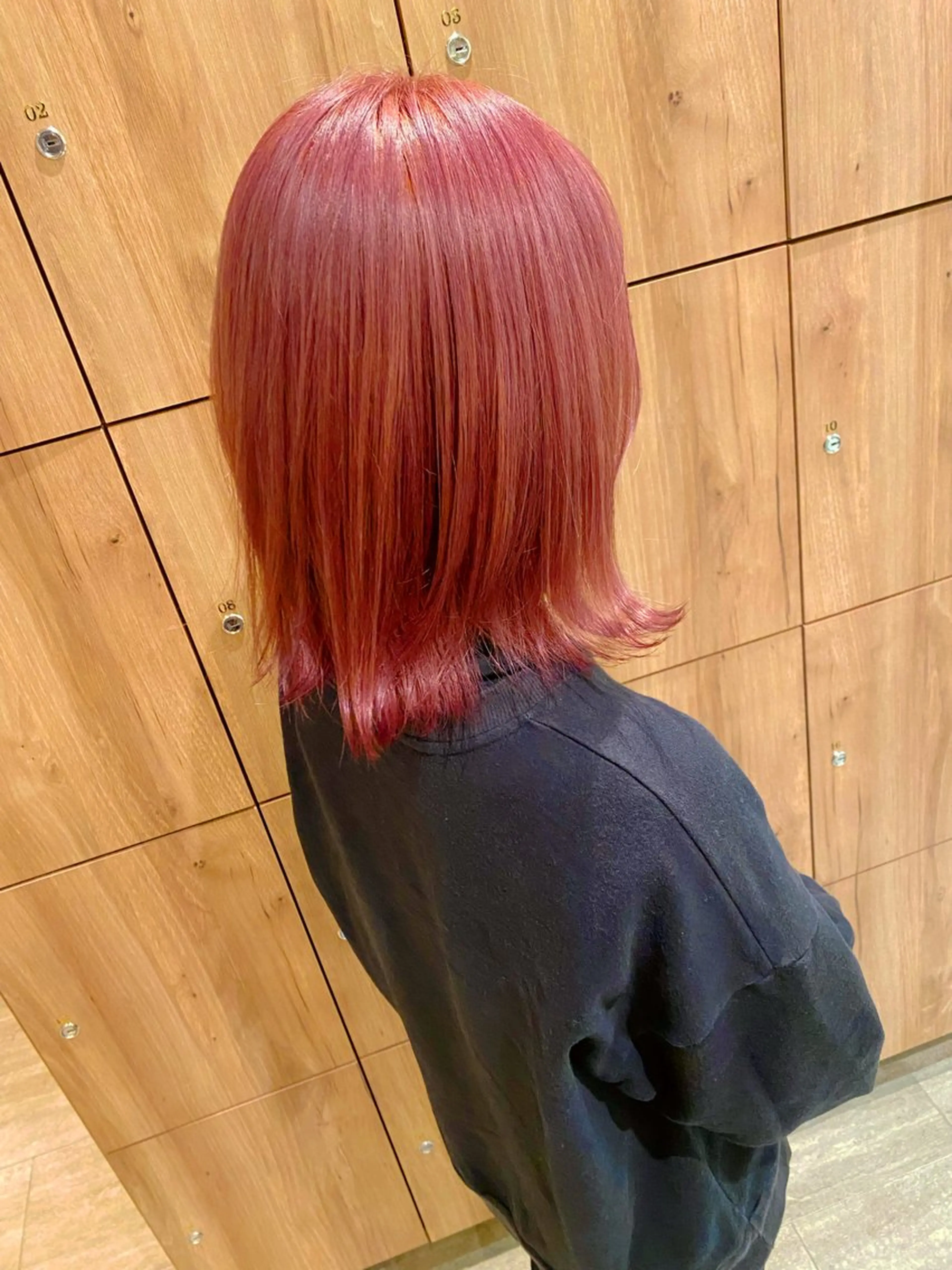 ショート カラー 髪質改善カラー韓国風 レイヤーtudaのヘアスタイル