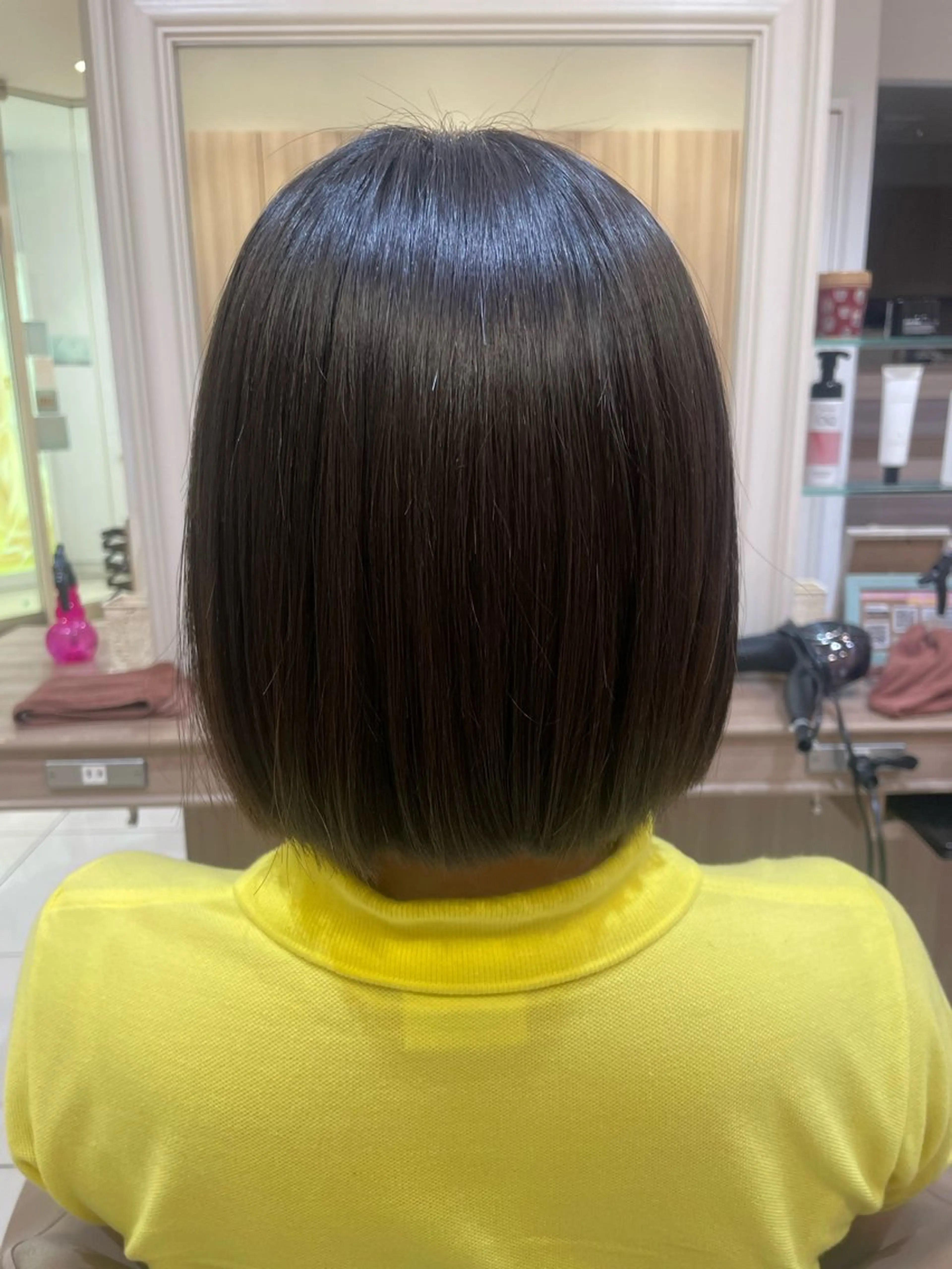 ショート パーマ カット 縮毛矯正 トリートメント 韓国ヘアメイク🎀/ 縮毛矯正✨山本媛香のヘアスタイル