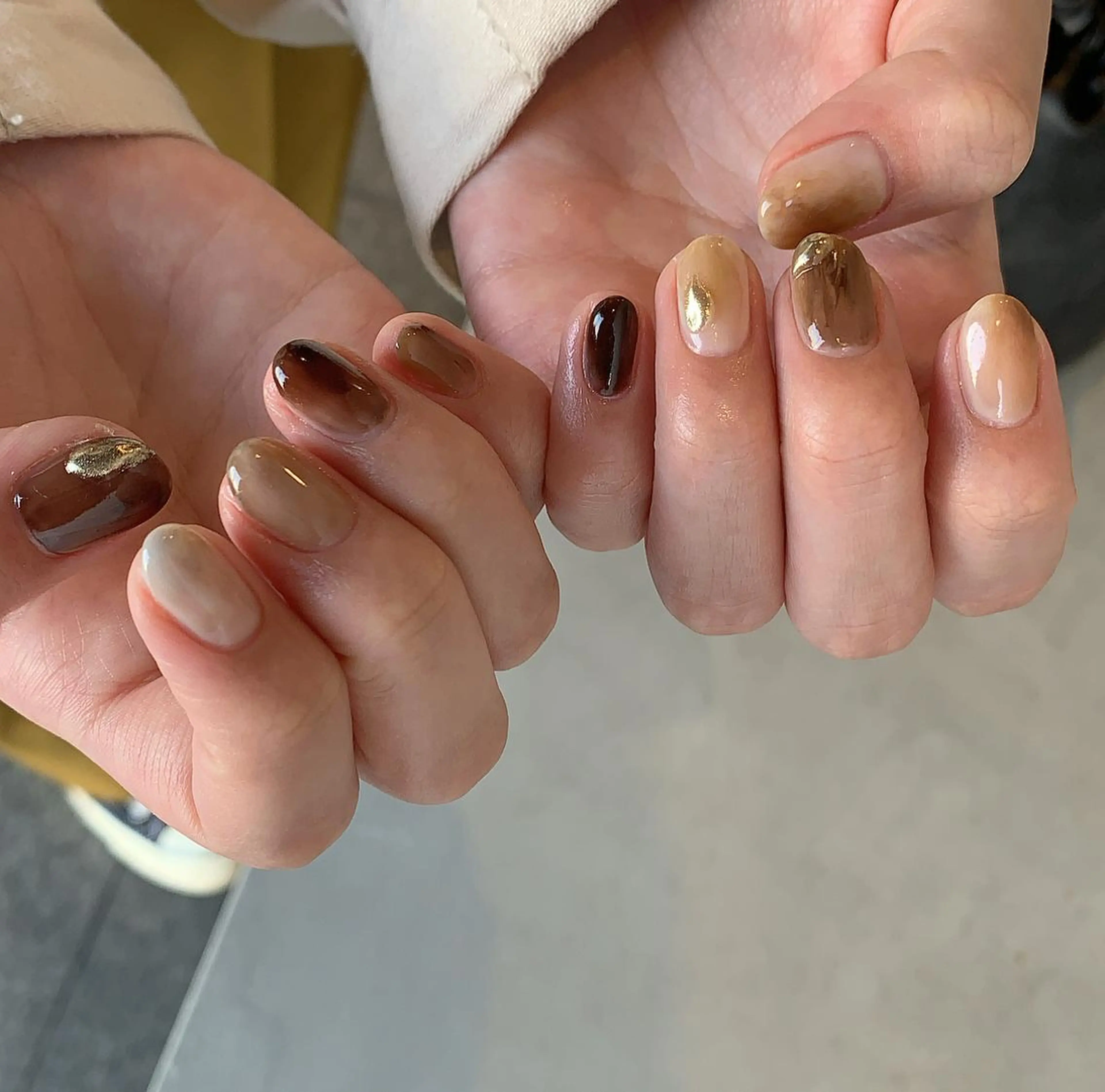 ネイル ハンドネイル にしぐち はるかのネイルデザイン