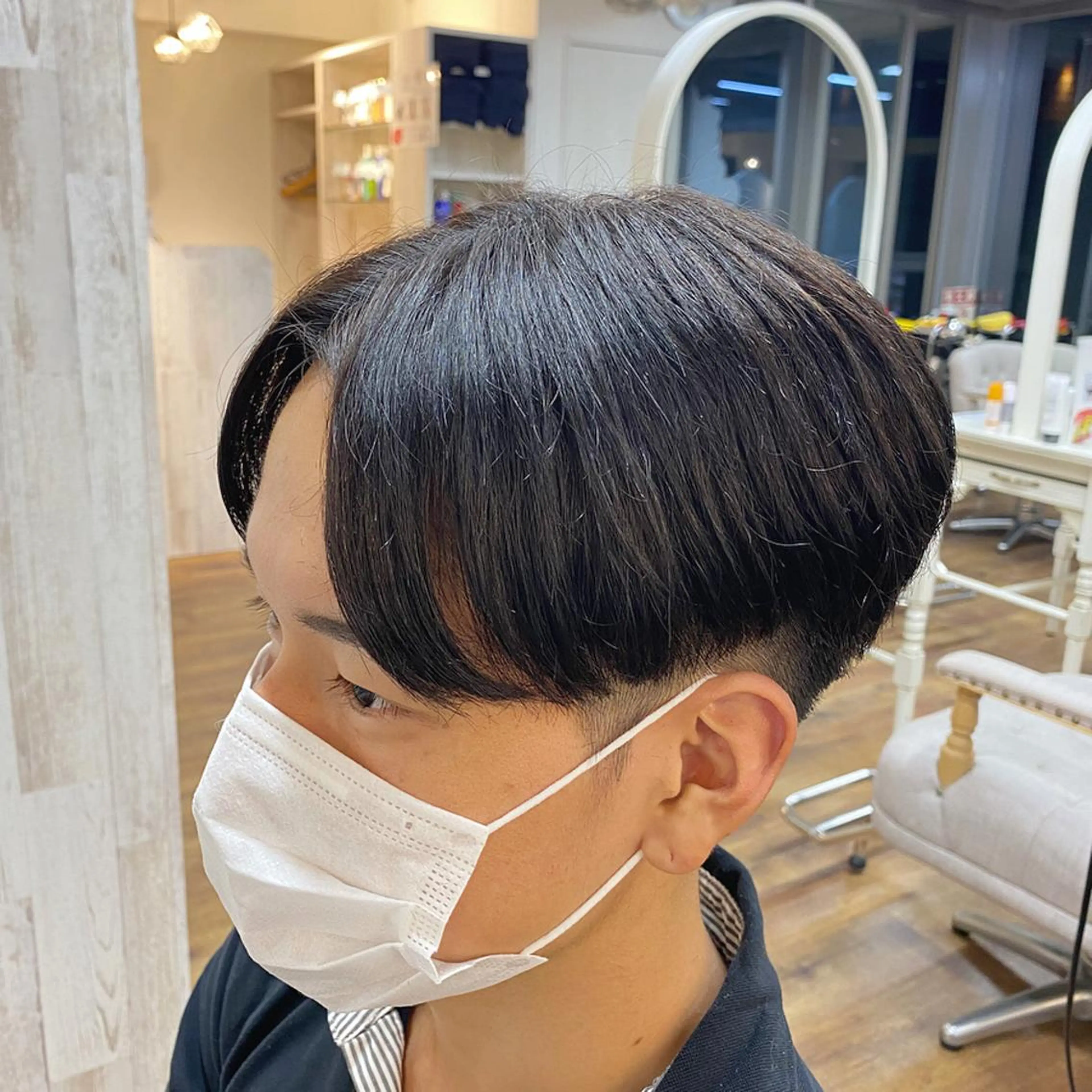 ショート メンズ 大場 優のヘアスタイル