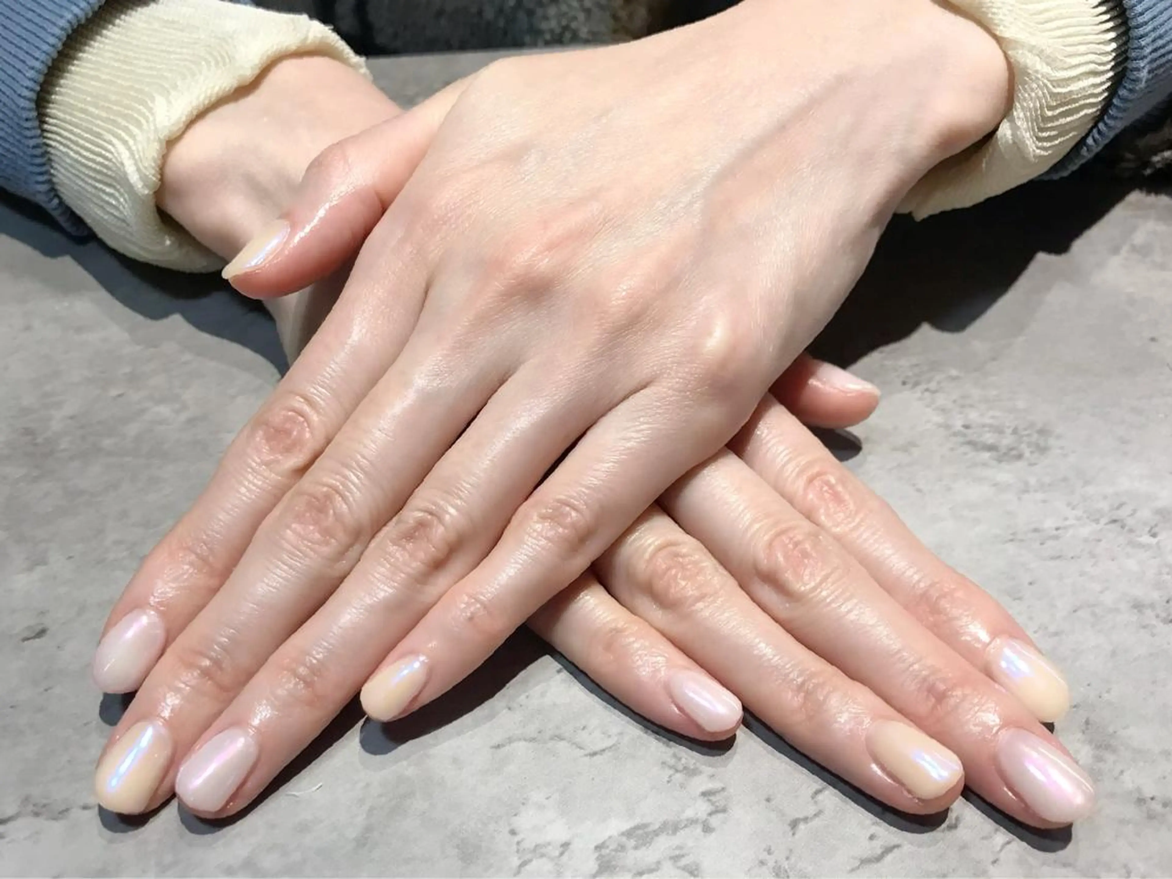 ネイル オーロラネイル ハンドネイル ROCCO nailのネイルデザイン