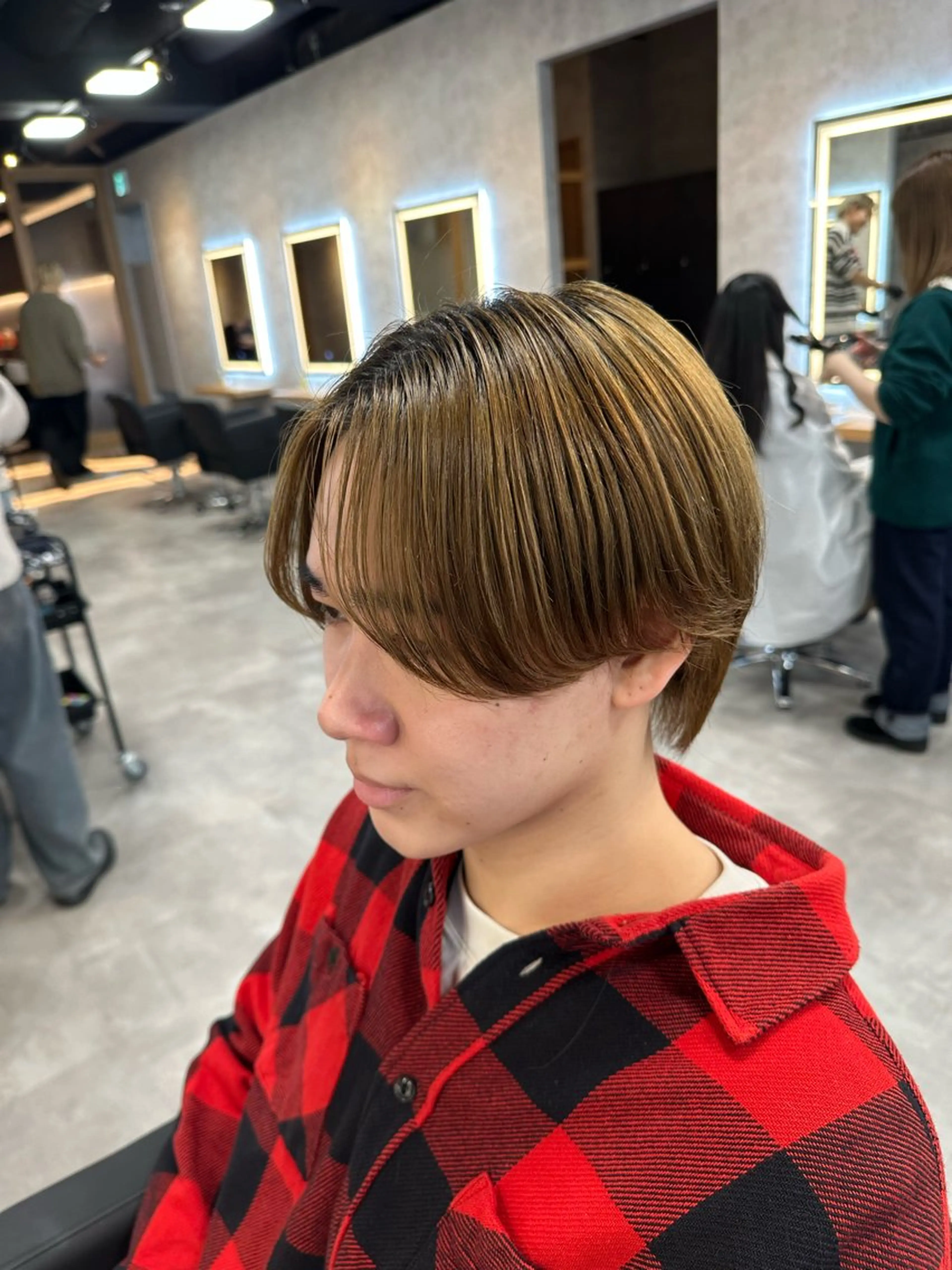 カラー メンズ カット ヘアカラー 札幌メンズ指名 No. 1/光👑のヘアスタイル