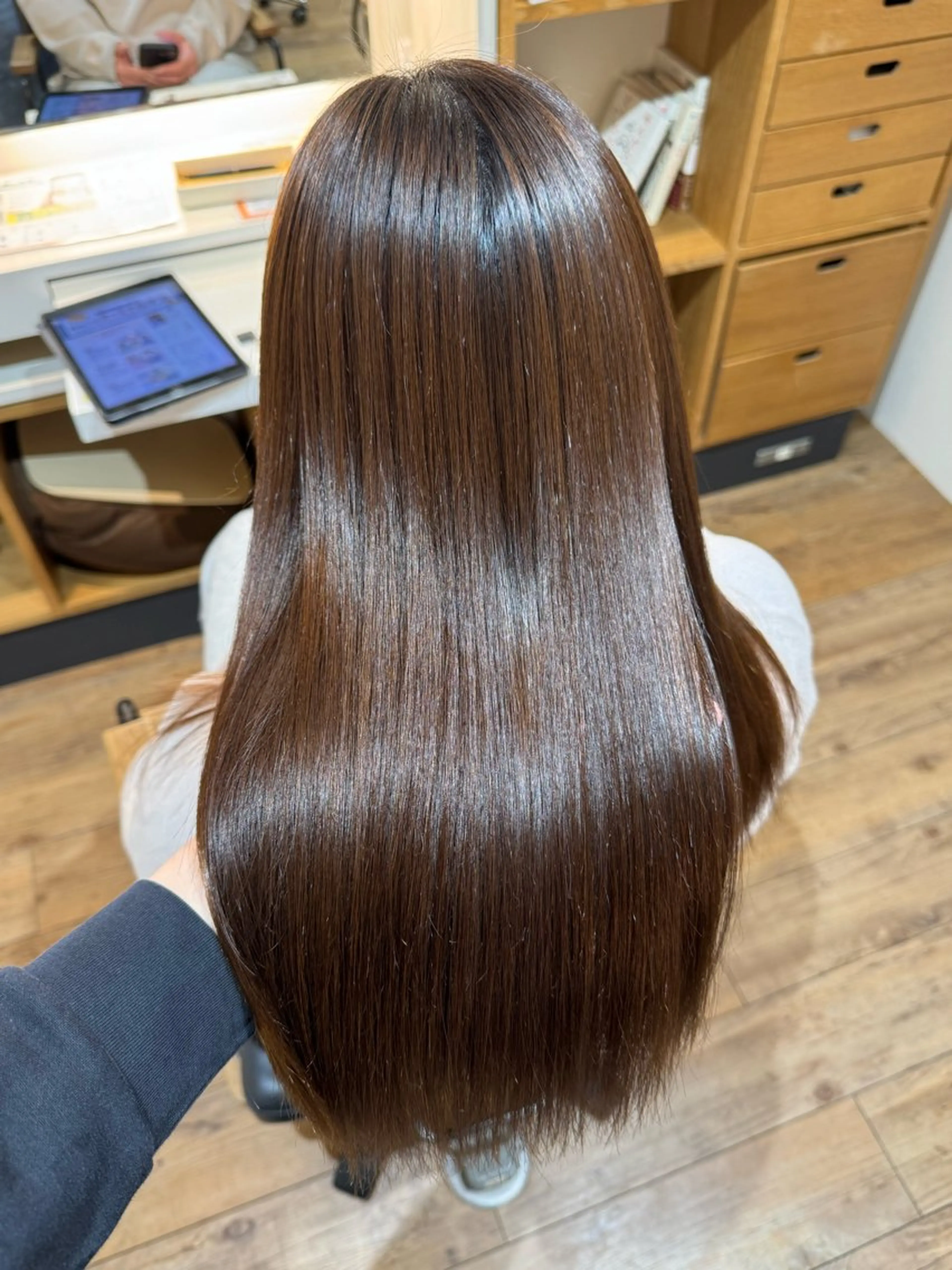 セミロング ヘアカラー トリートメント 美髪/髪質改善 川口凌弥のヘアスタイル