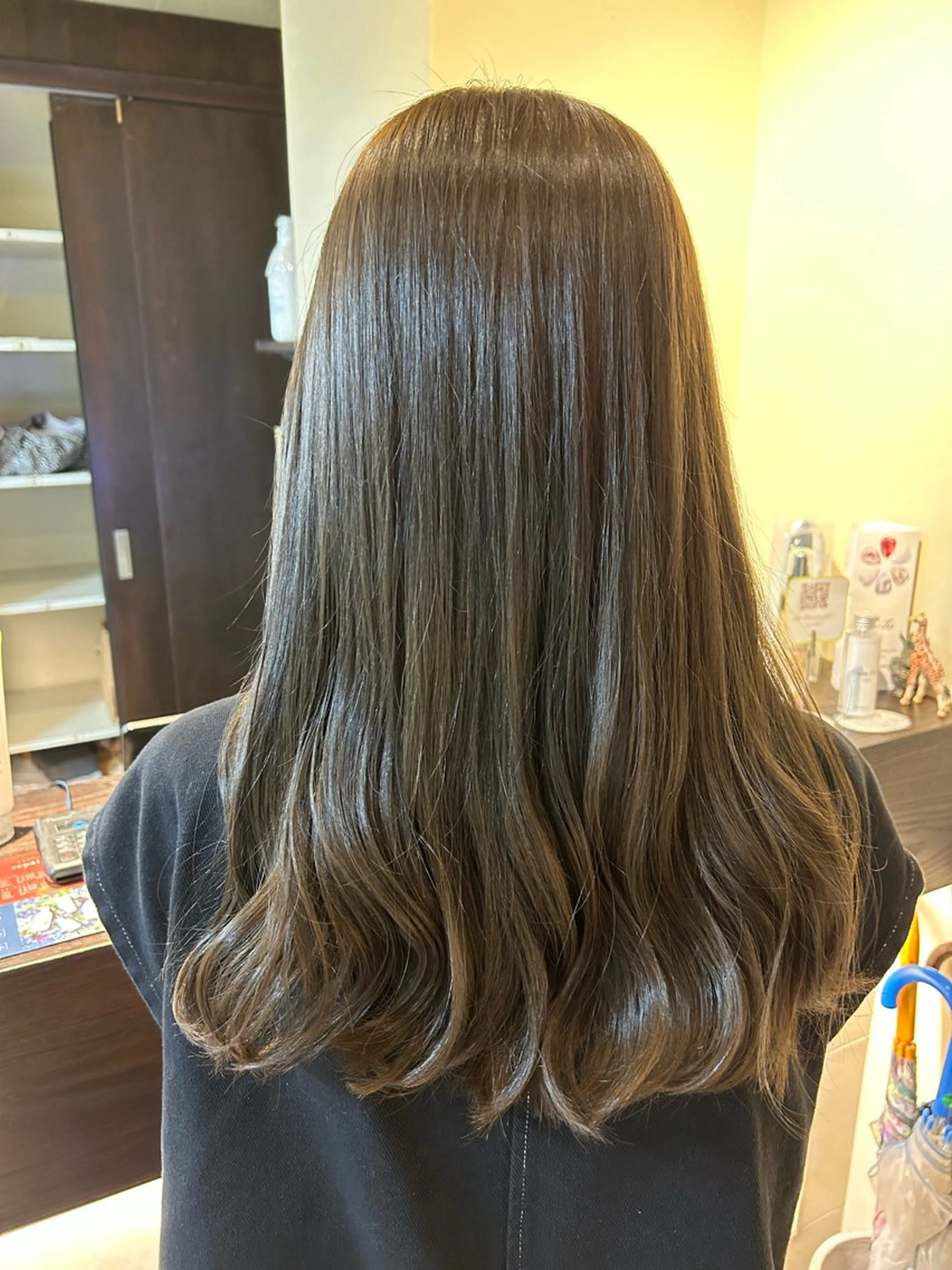 ロング 水谷 菜央のヘアスタイル