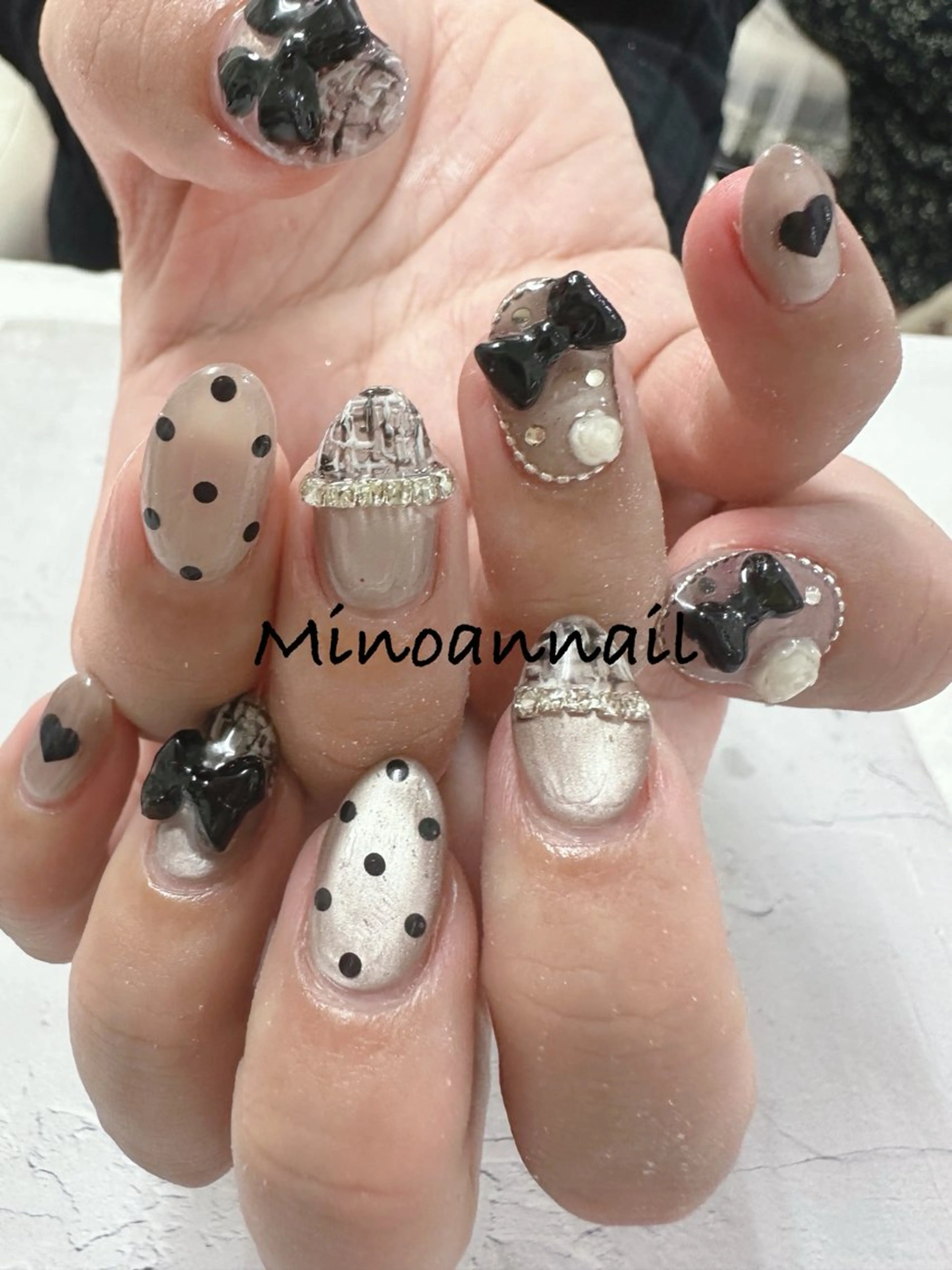 ネイル 美ノ庵ネイルサロン メトロポリタン前店のネイルデザイン