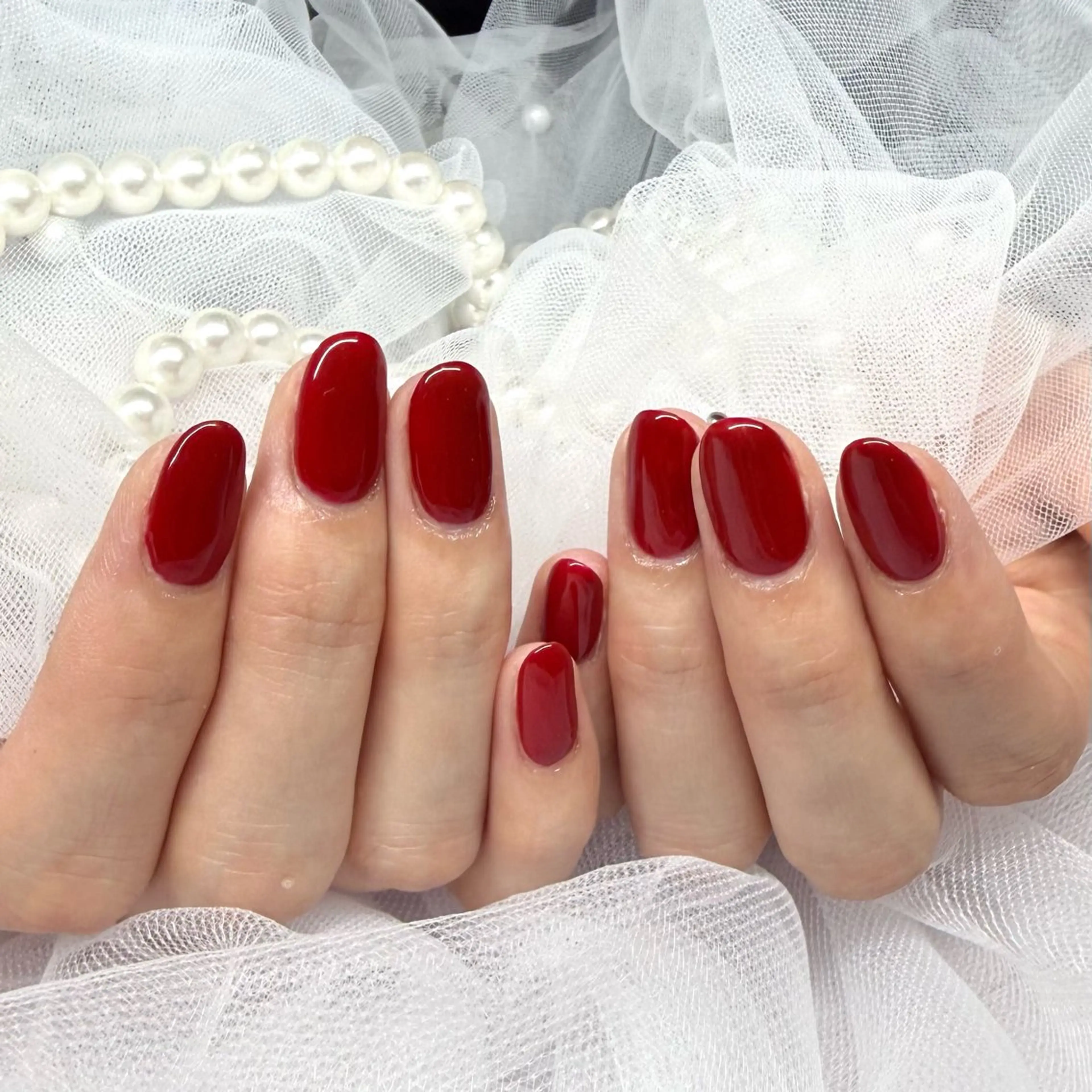 ネイル ワンカラーネイル Nailsalon MeMe YUMIのネイルデザイン