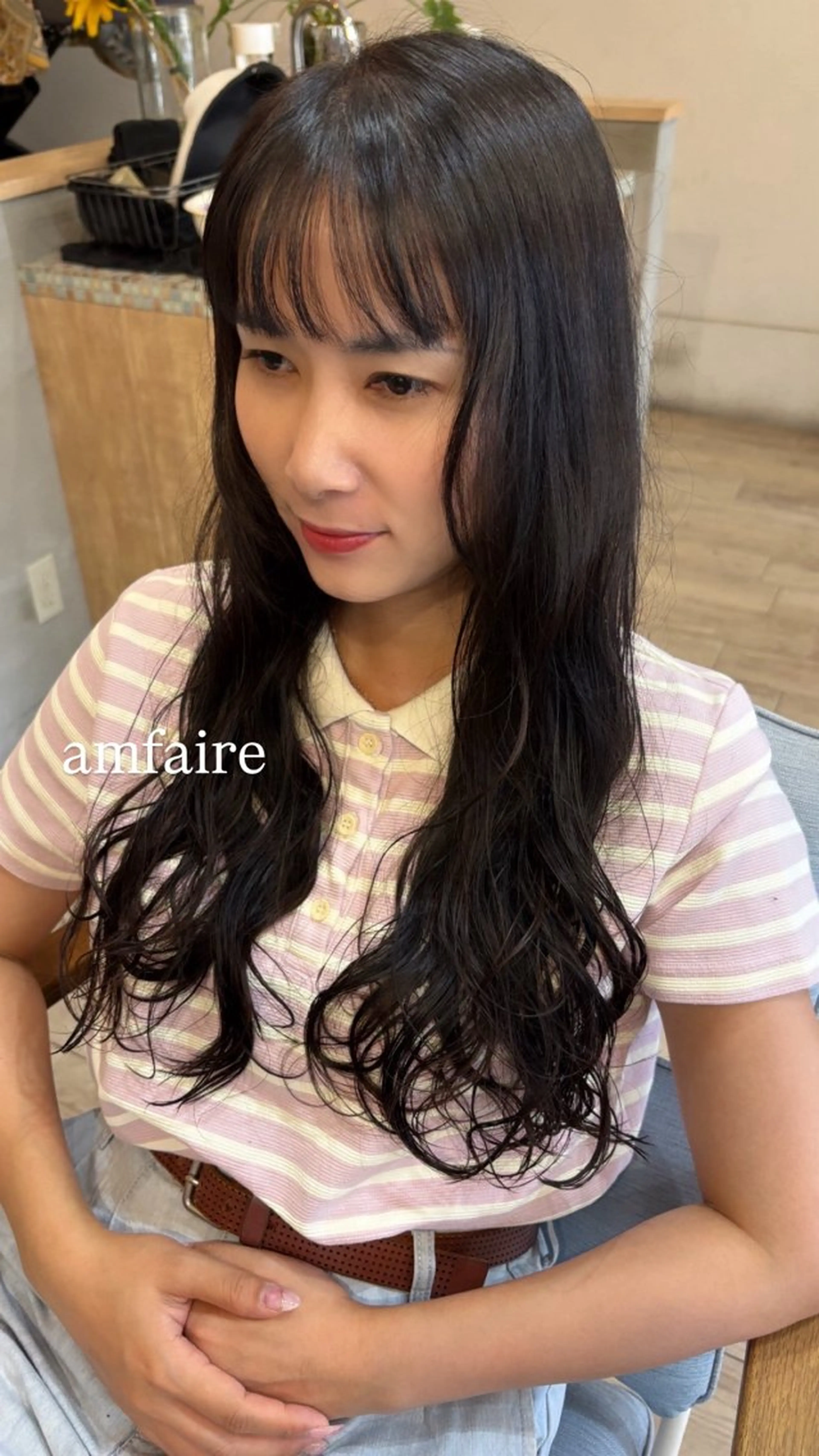 パーマ shimizu .のヘアスタイル