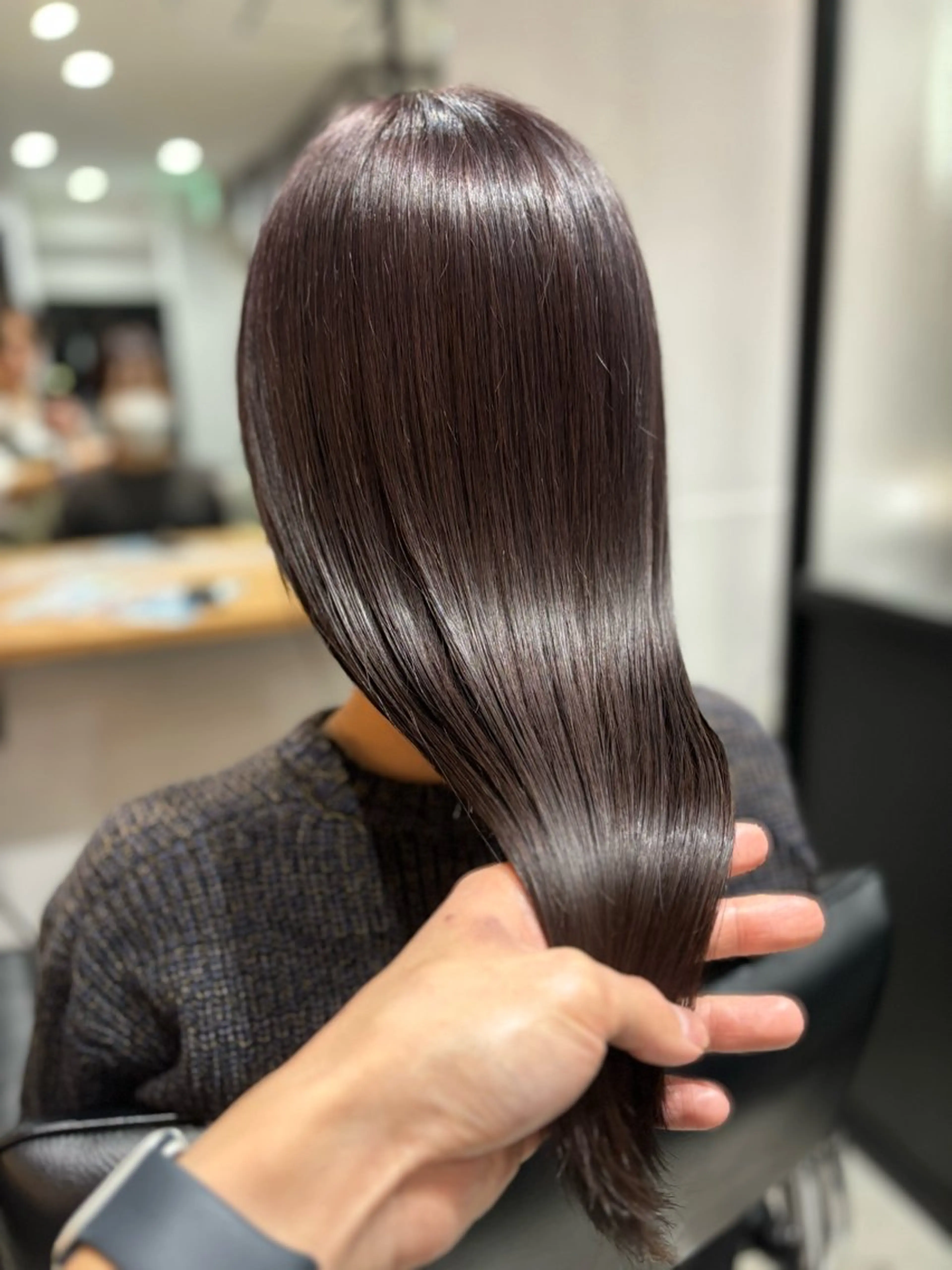 セミロング カラー 川崎のカラー職人🥣 kentaのヘアスタイル