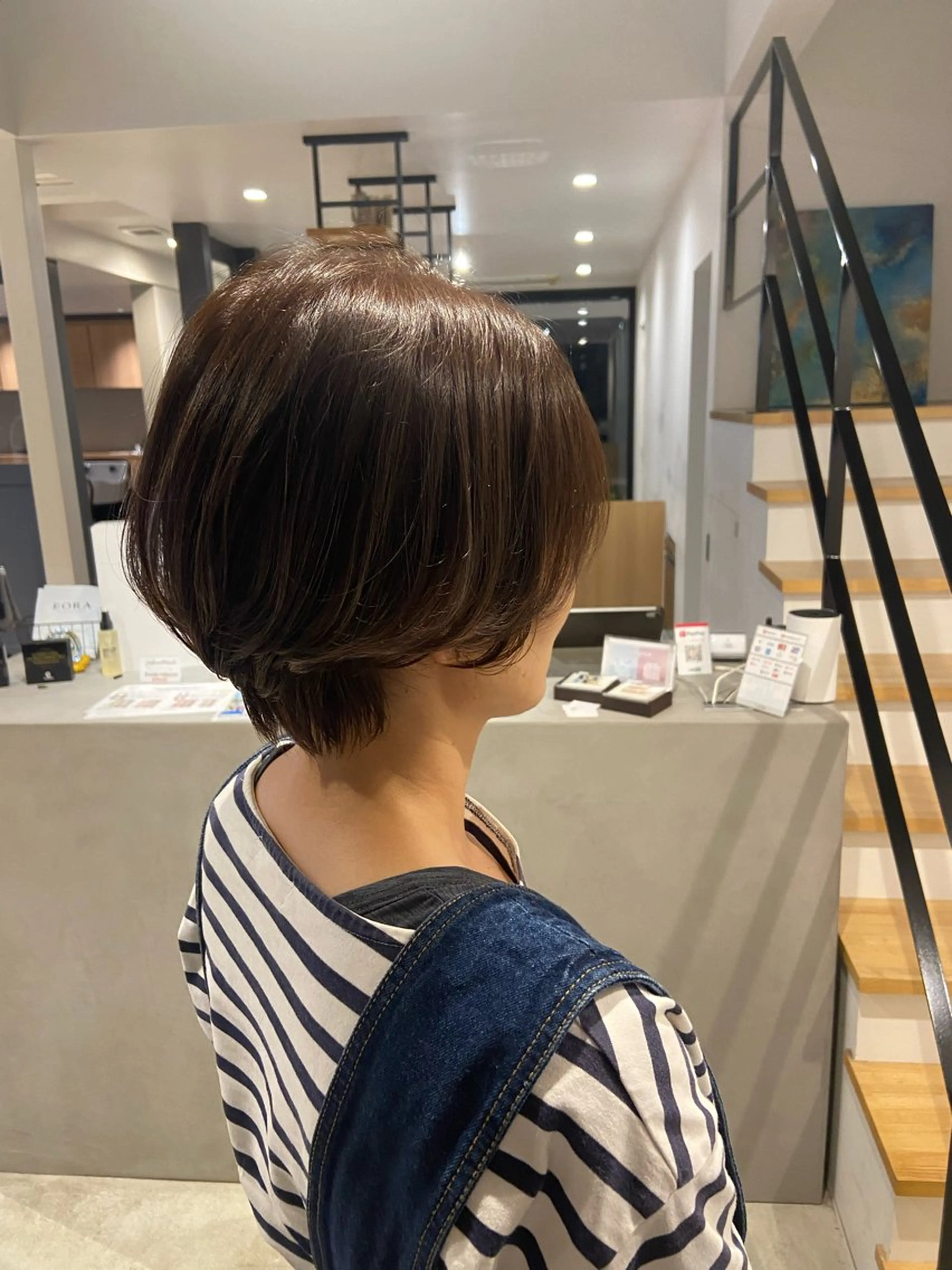 ショート ヤタガイ ミツエのヘアスタイル