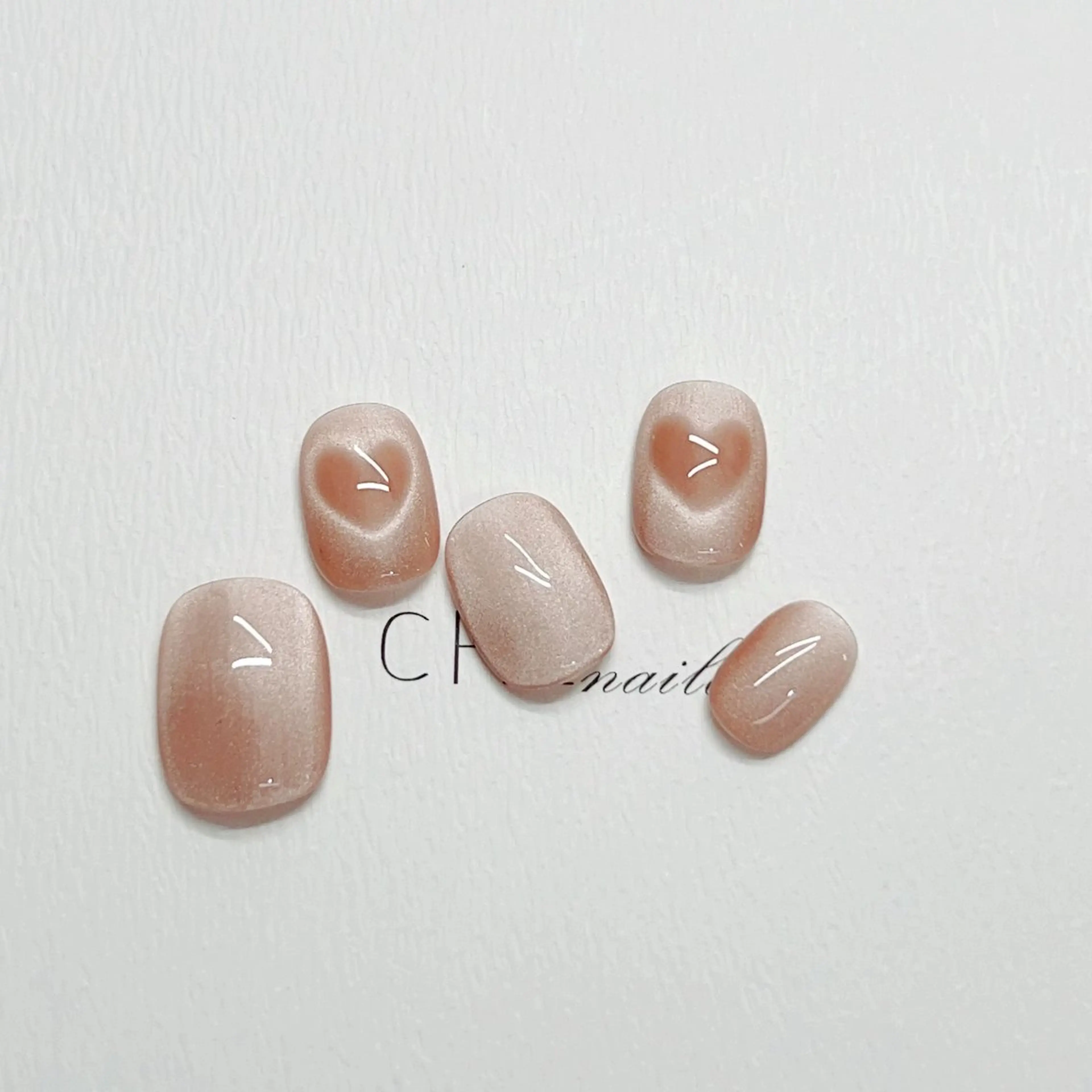 自爪❤️❤️❤️ハートマグネットワンカラーの写真