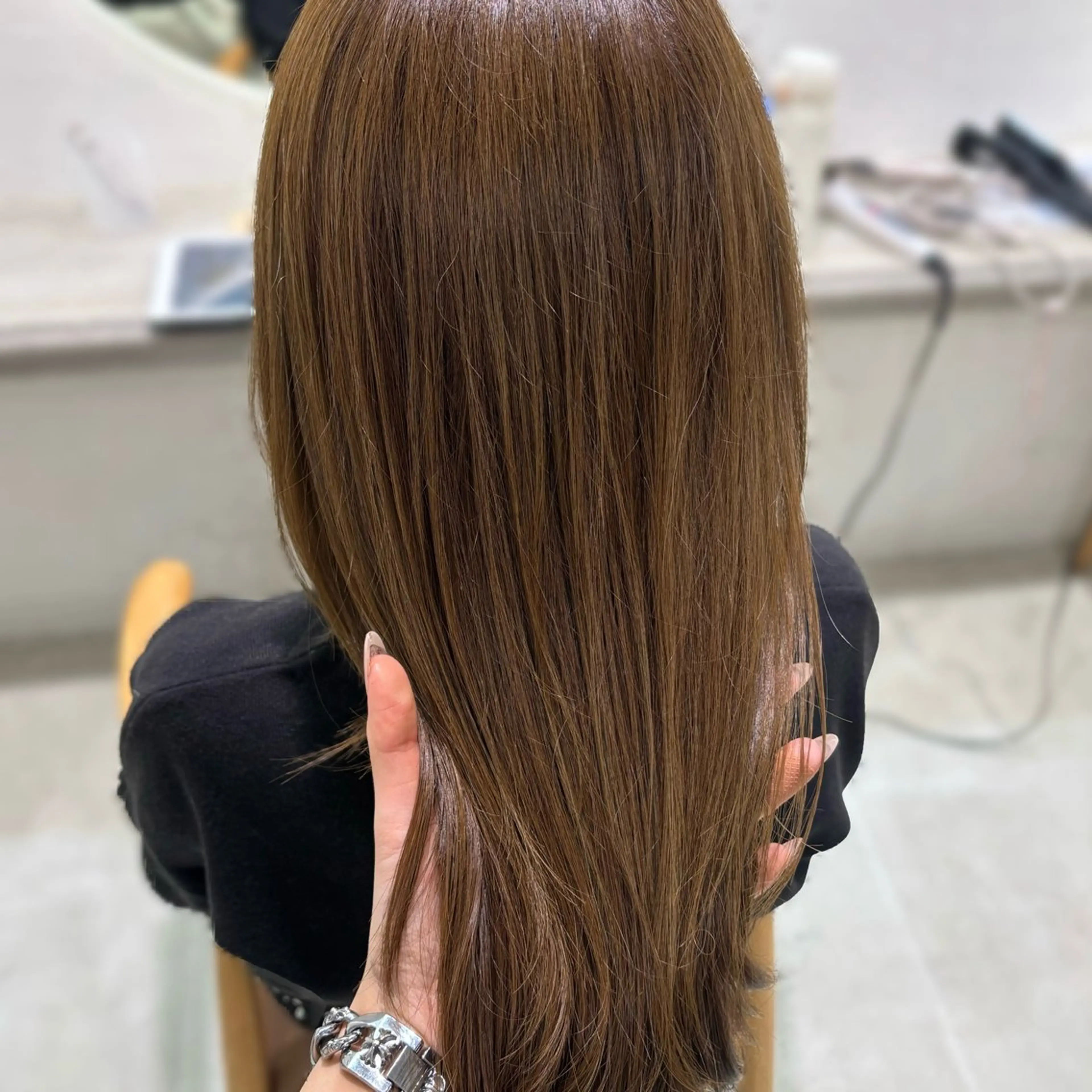 セミロング カラー ヘアカラー トリートメント 伊藤 粹 /浦和/艶カラーのヘアスタイル